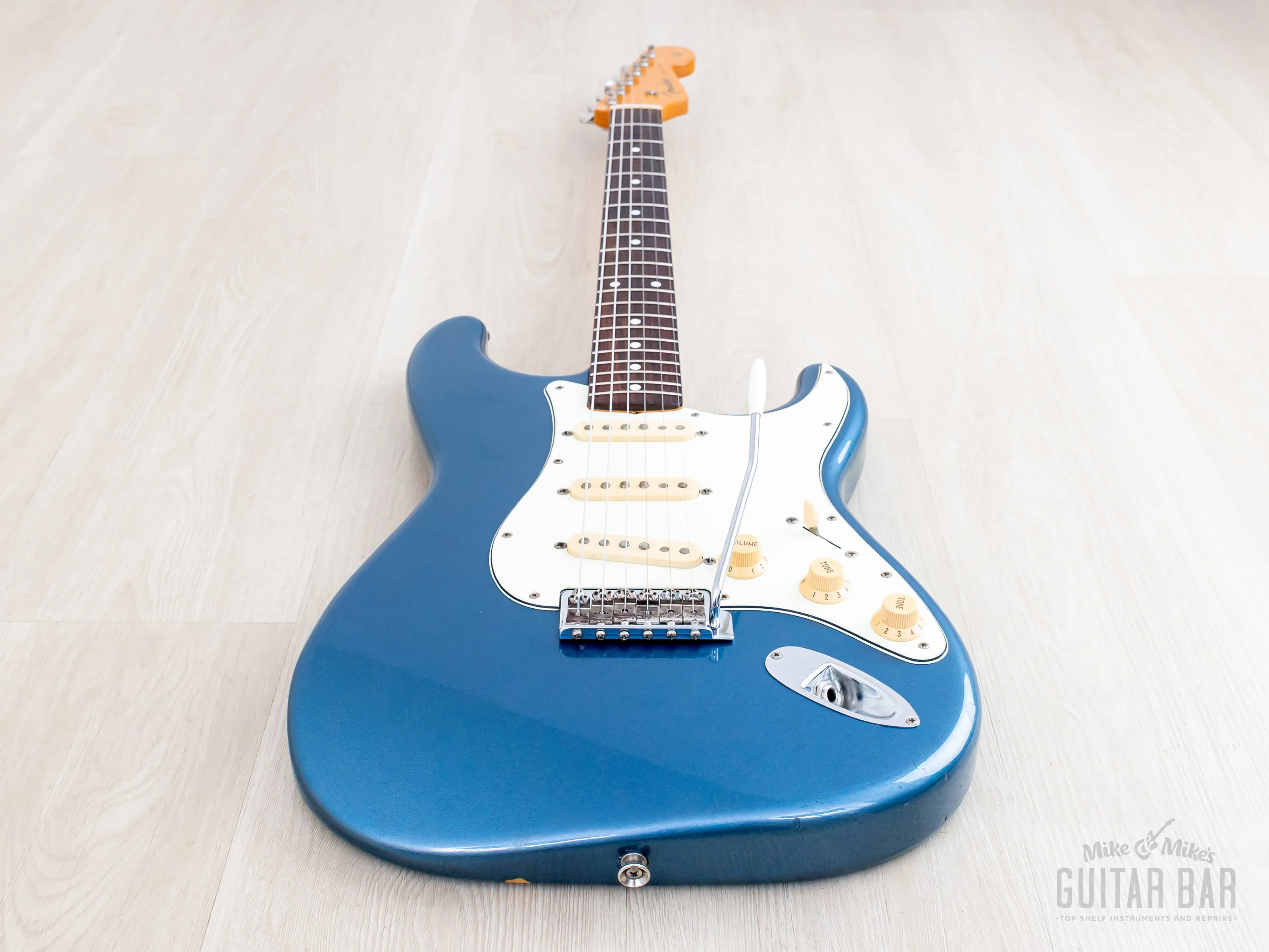 2009 Fender Stratocaster ‘62 Vintage Reissue ST62 Lake Placid Blue, Japan MIJ - Image 11