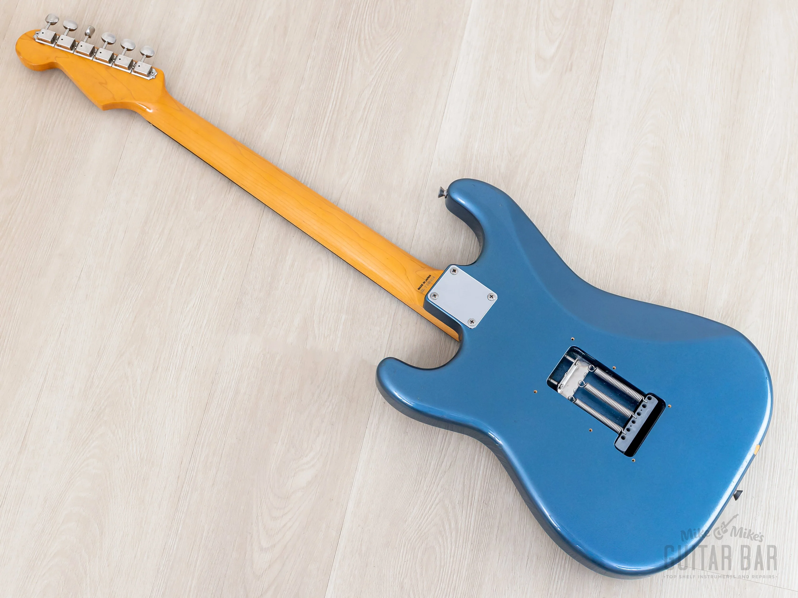 2009 Fender Stratocaster ‘62 Vintage Reissue ST62 Lake Placid Blue, Japan MIJ - Image 13