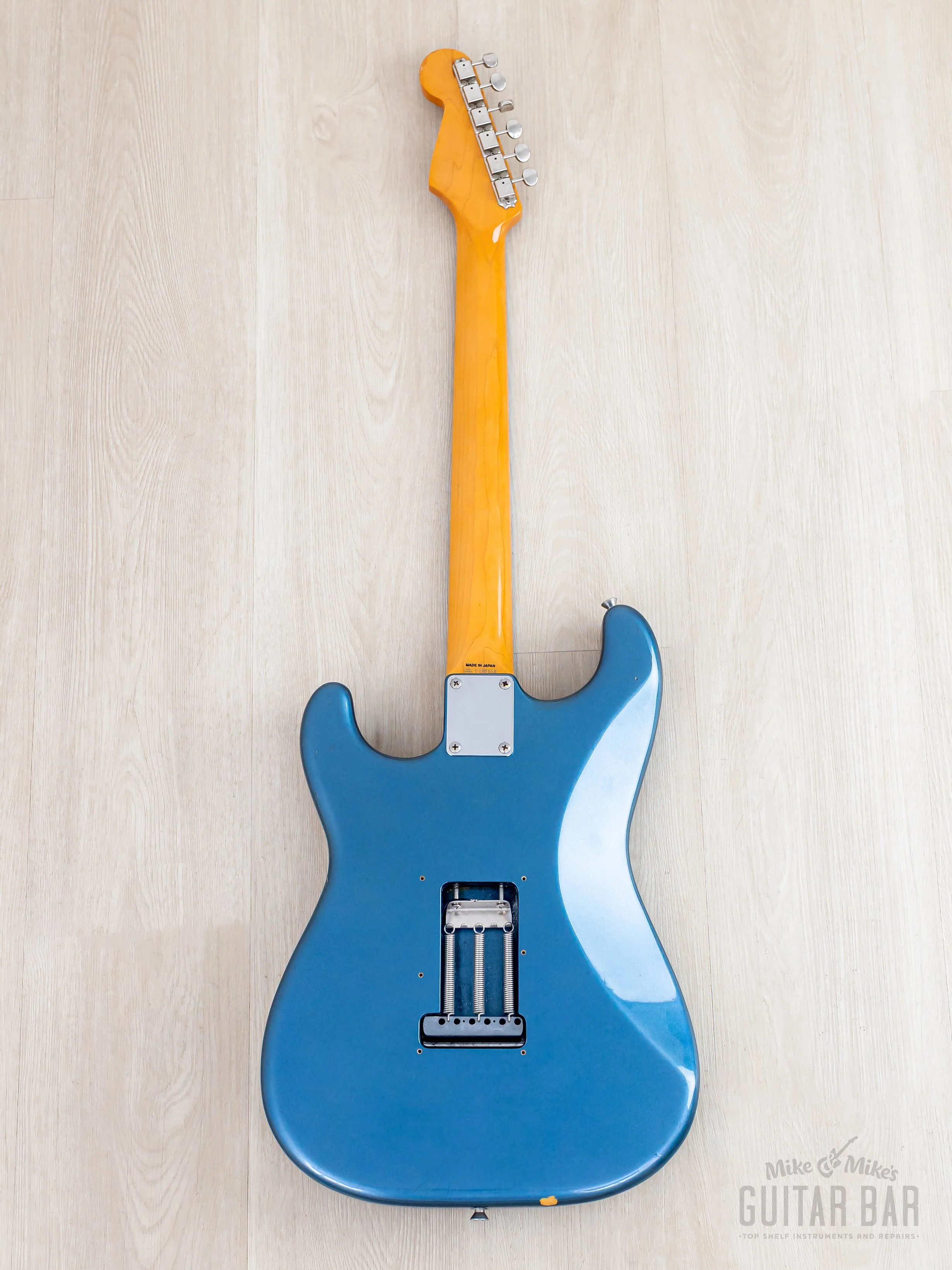 2009 Fender Stratocaster ‘62 Vintage Reissue ST62 Lake Placid Blue, Japan MIJ - Image 3