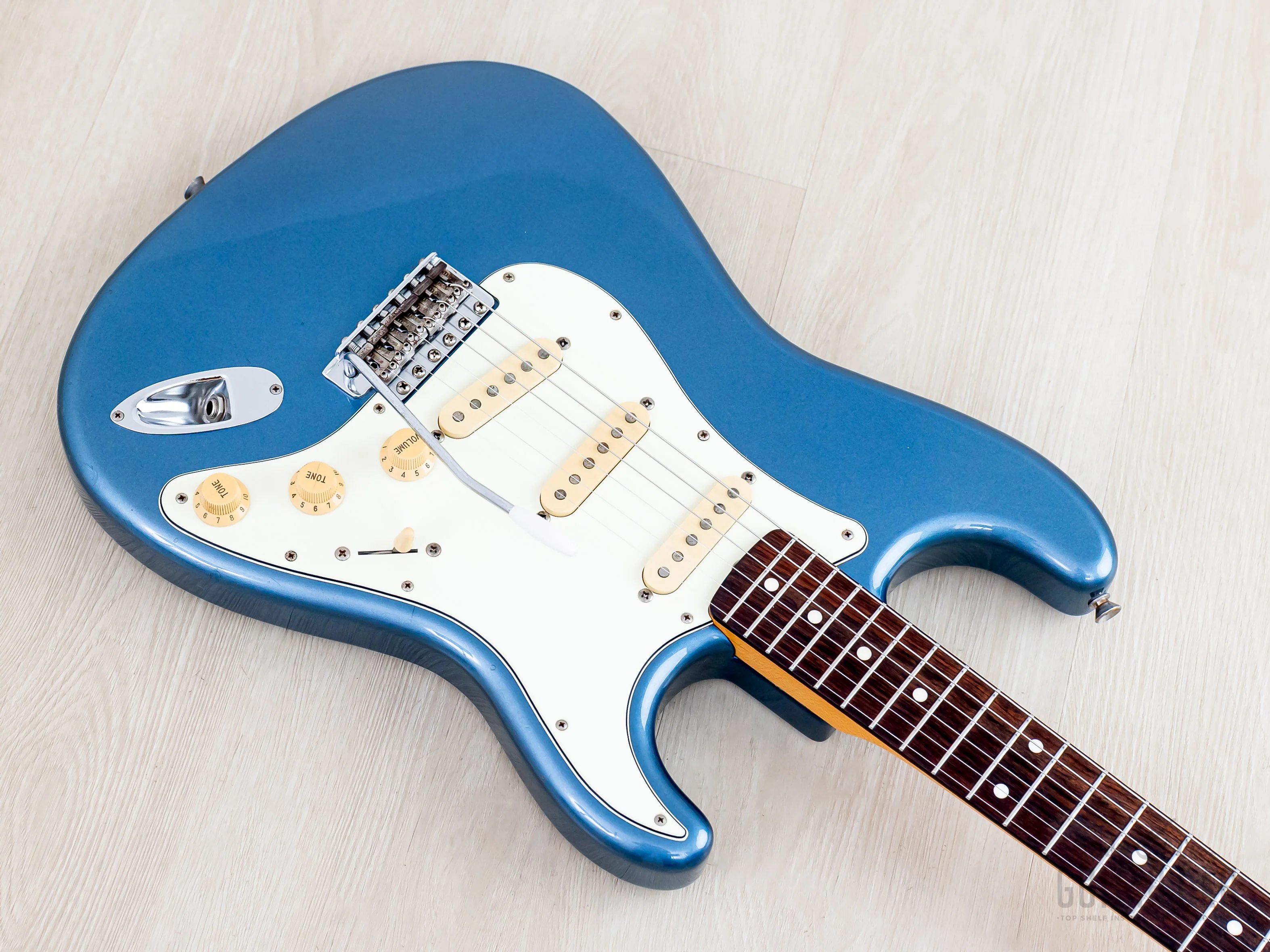 2009 Fender Stratocaster ‘62 Vintage Reissue ST62 Lake Placid Blue, Japan MIJ - Image 9