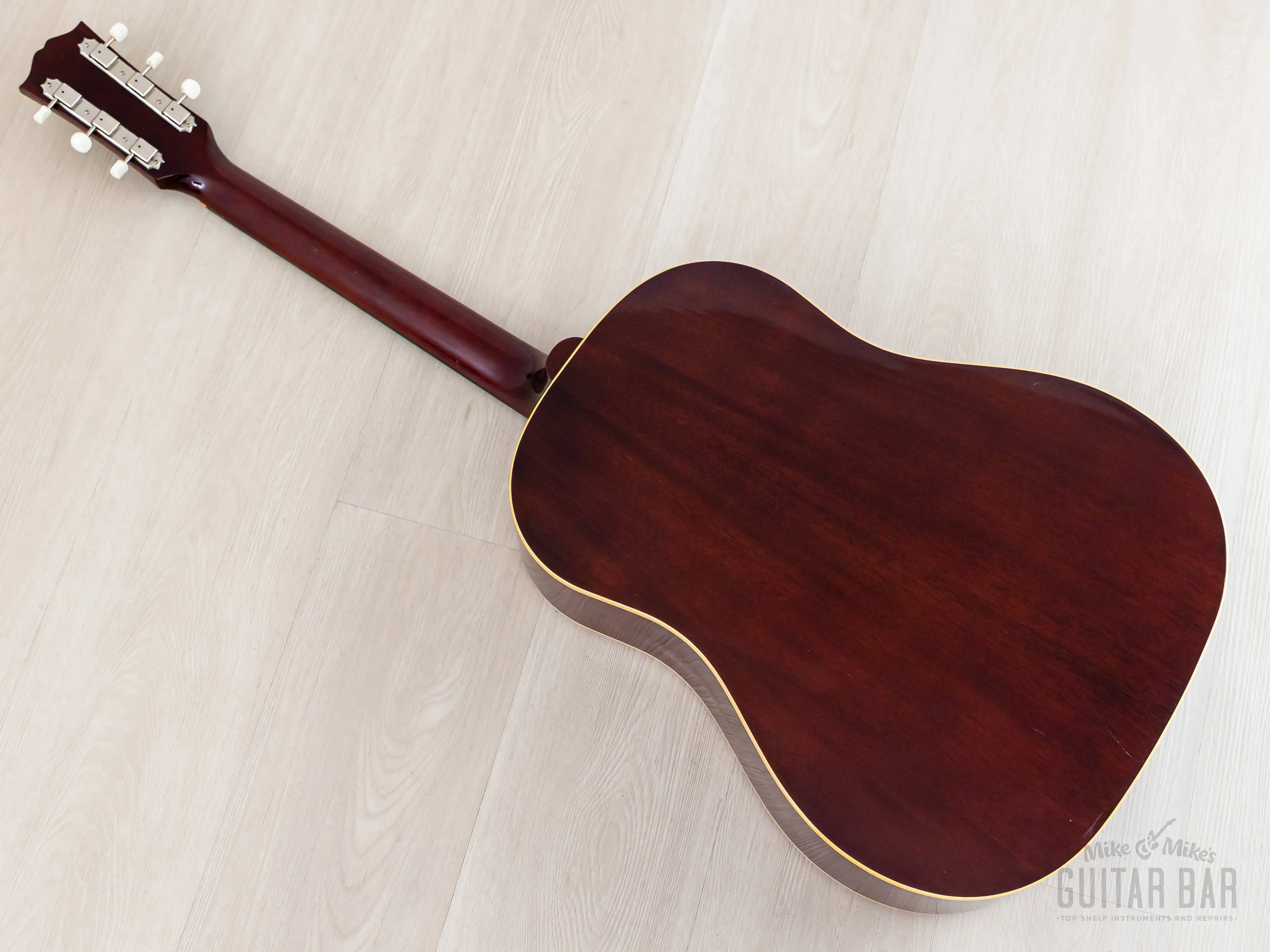 2009 Gibson J-45 ADJ Dreadnought Acoustic Guitar Transparent Orange w/ Case - Image 15