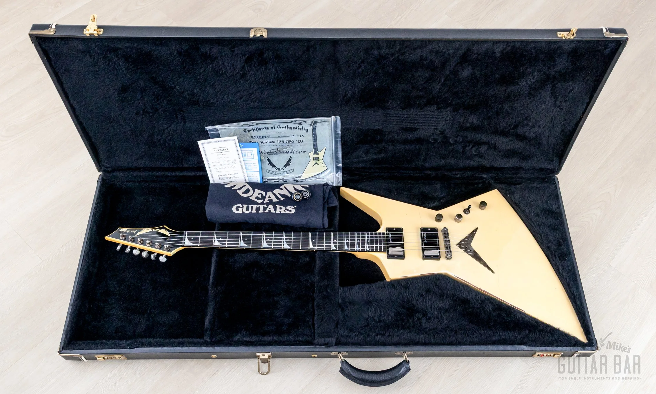 2010 Dean Custom Shop USA Dave Mustaine Zero “XO” Limited Edition 1 of 50, Signed w/ Case, CoA - Image 21