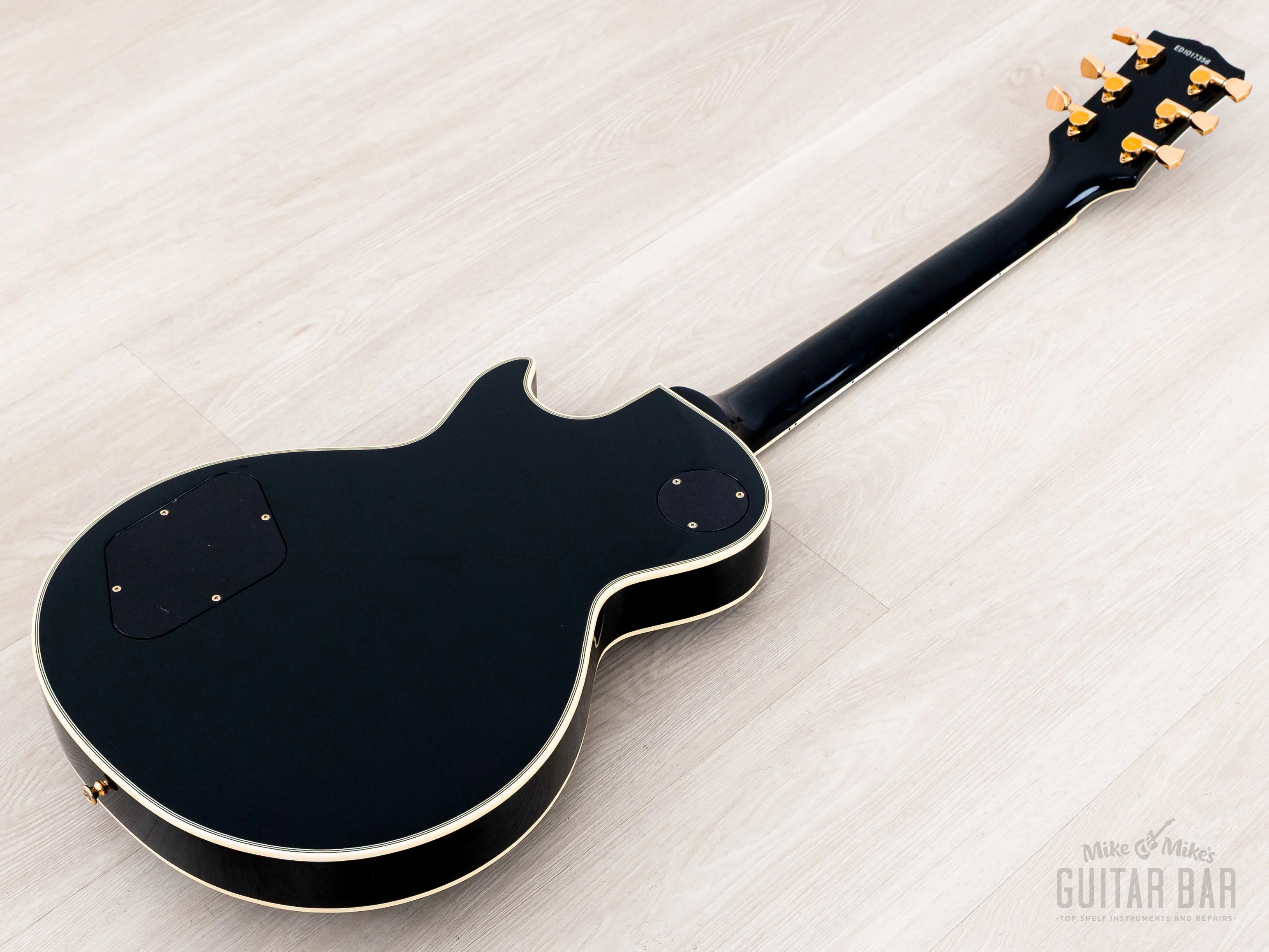 2010 Edwards by ESP E-LP-92CD Custom Black Beauty w/ Seymour Duncan USA Pickups, Japan - Image 13