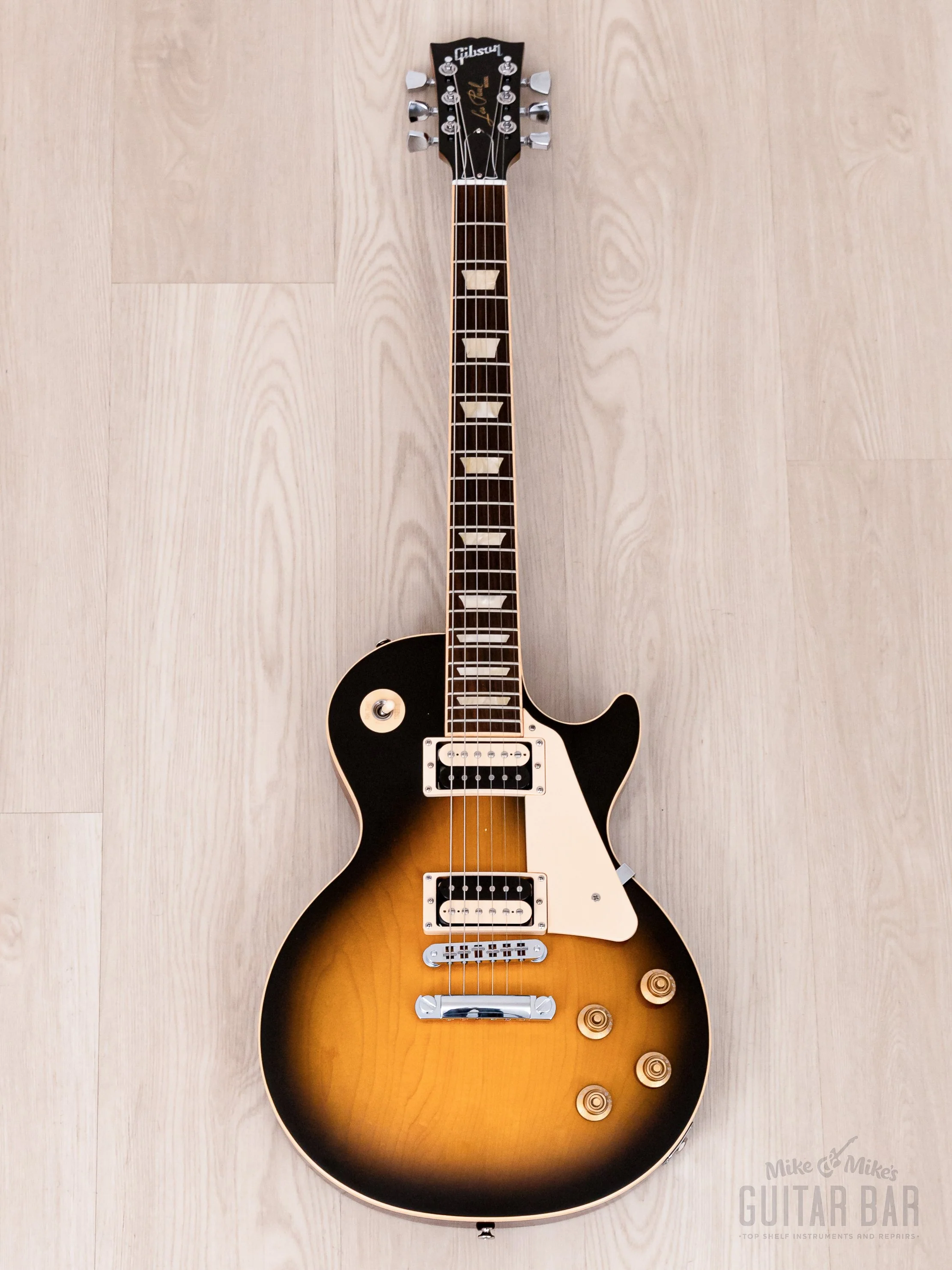 2010 Gibson Les Paul Traditional Pro Guitar Center Exclusive Vintage Sunburst w/ Case - Image 2