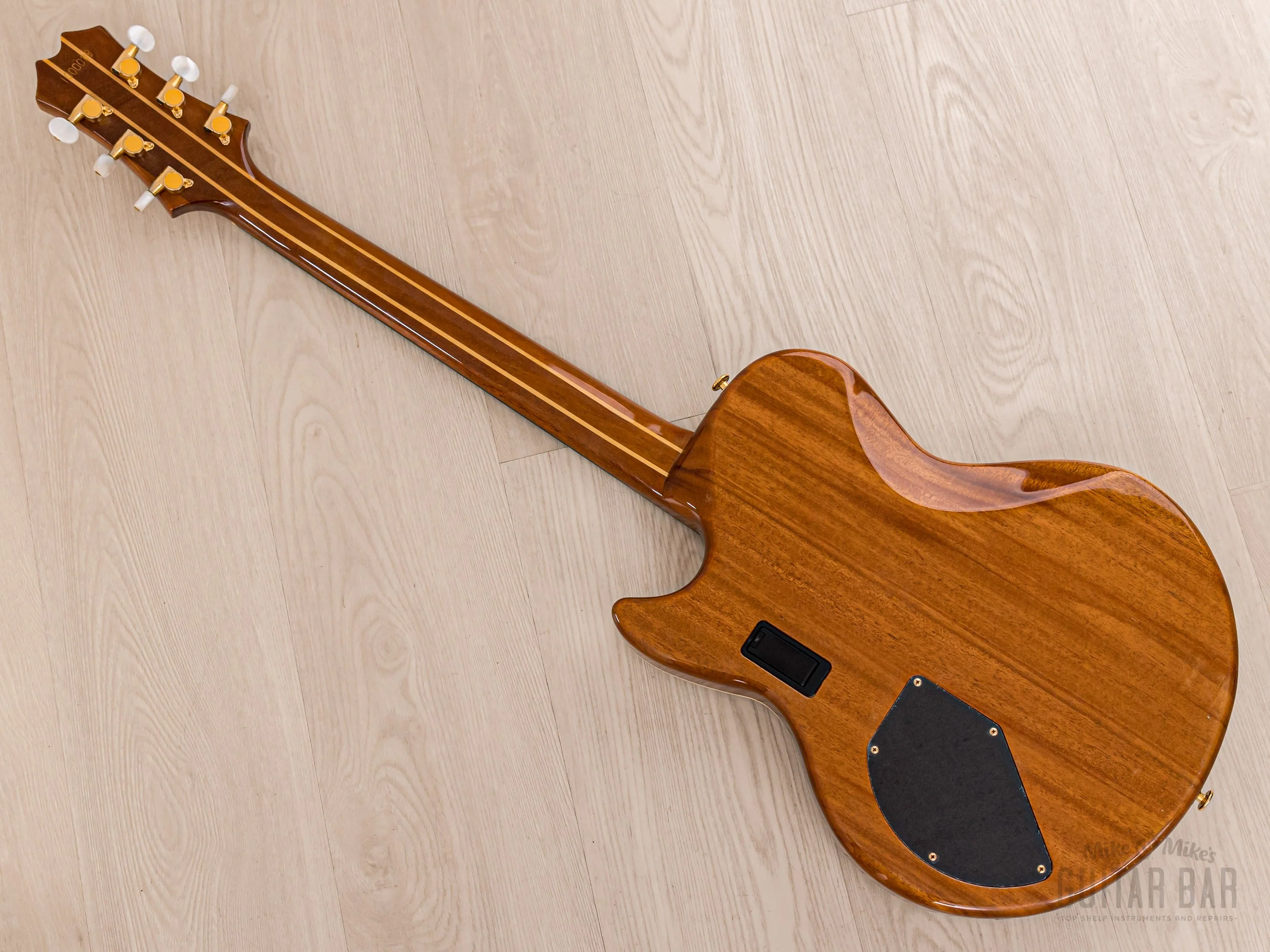 2010 Guyatone Nobuhiro Mine Signature EG-2100M Acoustic Electric Nylon String Classical w/ Case, Tags - Image 13