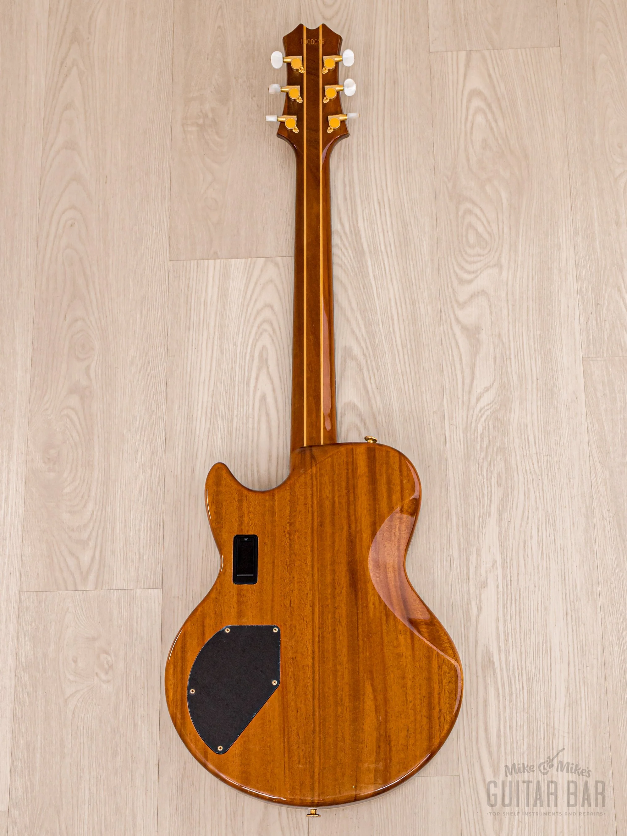 2010 Guyatone Nobuhiro Mine Signature EG-2100M Acoustic Electric Nylon String Classical w/ Case, Tags - Image 3