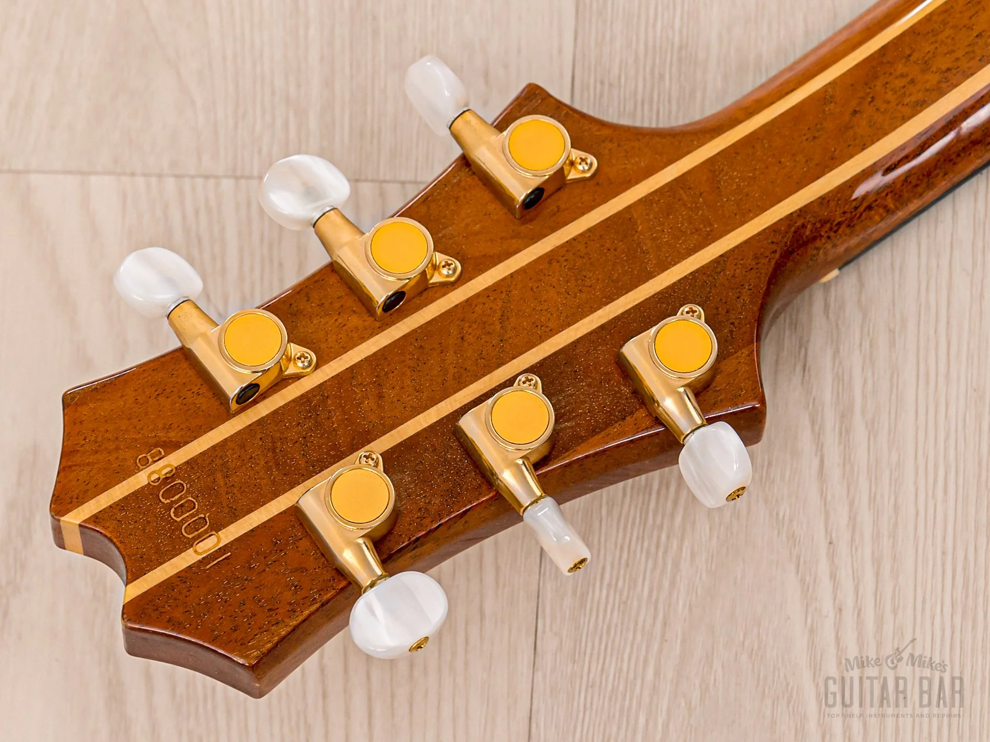 2010 Guyatone Nobuhiro Mine Signature EG-2100M Acoustic Electric Nylon String Classical w/ Case, Tags - Image 5