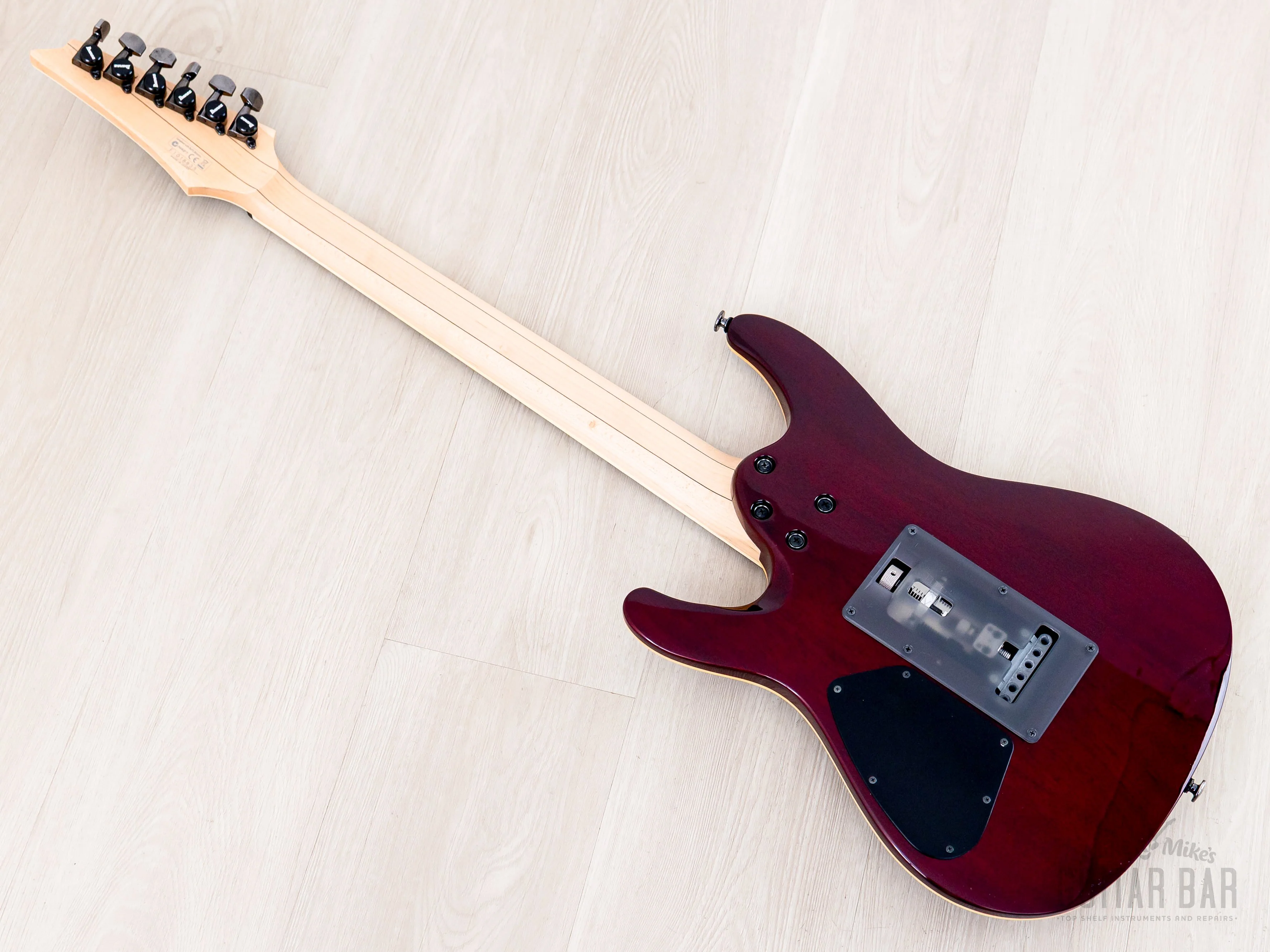 2010 Ibanez Prestige SV5470A HSH Crimson Wine w/ Case - Image 13