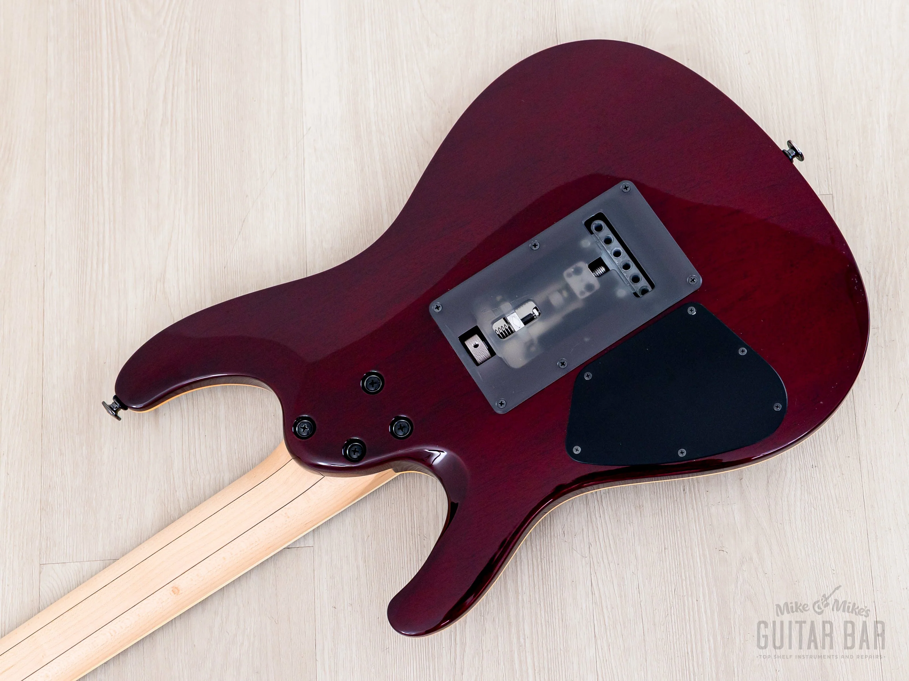 2010 Ibanez Prestige SV5470A HSH Crimson Wine w/ Case - Image 15