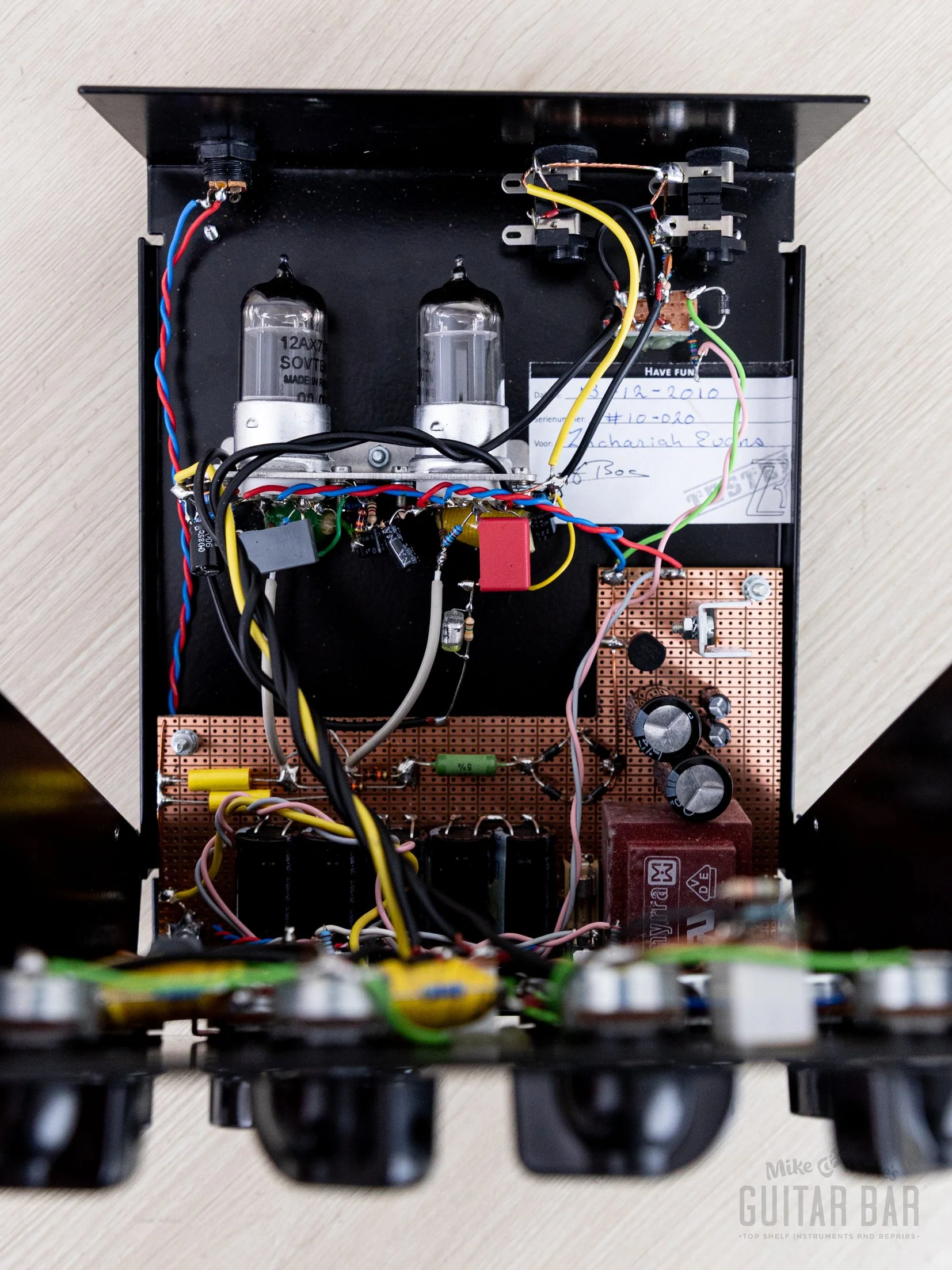 2010 Lex Bos SuperDrive II Tube-Driven Hand-Wired 2 Channel Overdrive Guitar Effects Pedal - Image 7