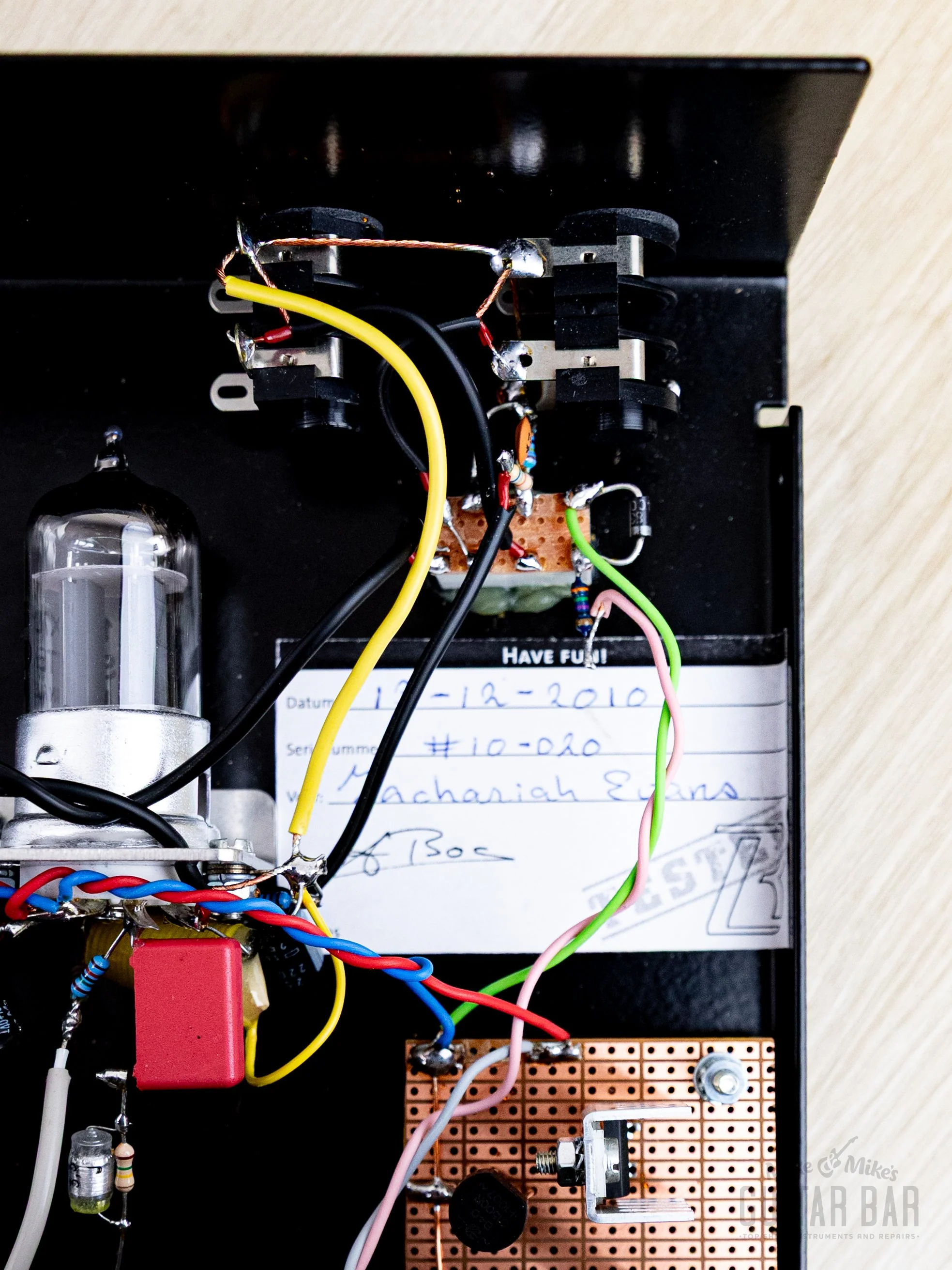 2010 Lex Bos SuperDrive II Tube-Driven Hand-Wired 2 Channel Overdrive Guitar Effects Pedal - Image 8