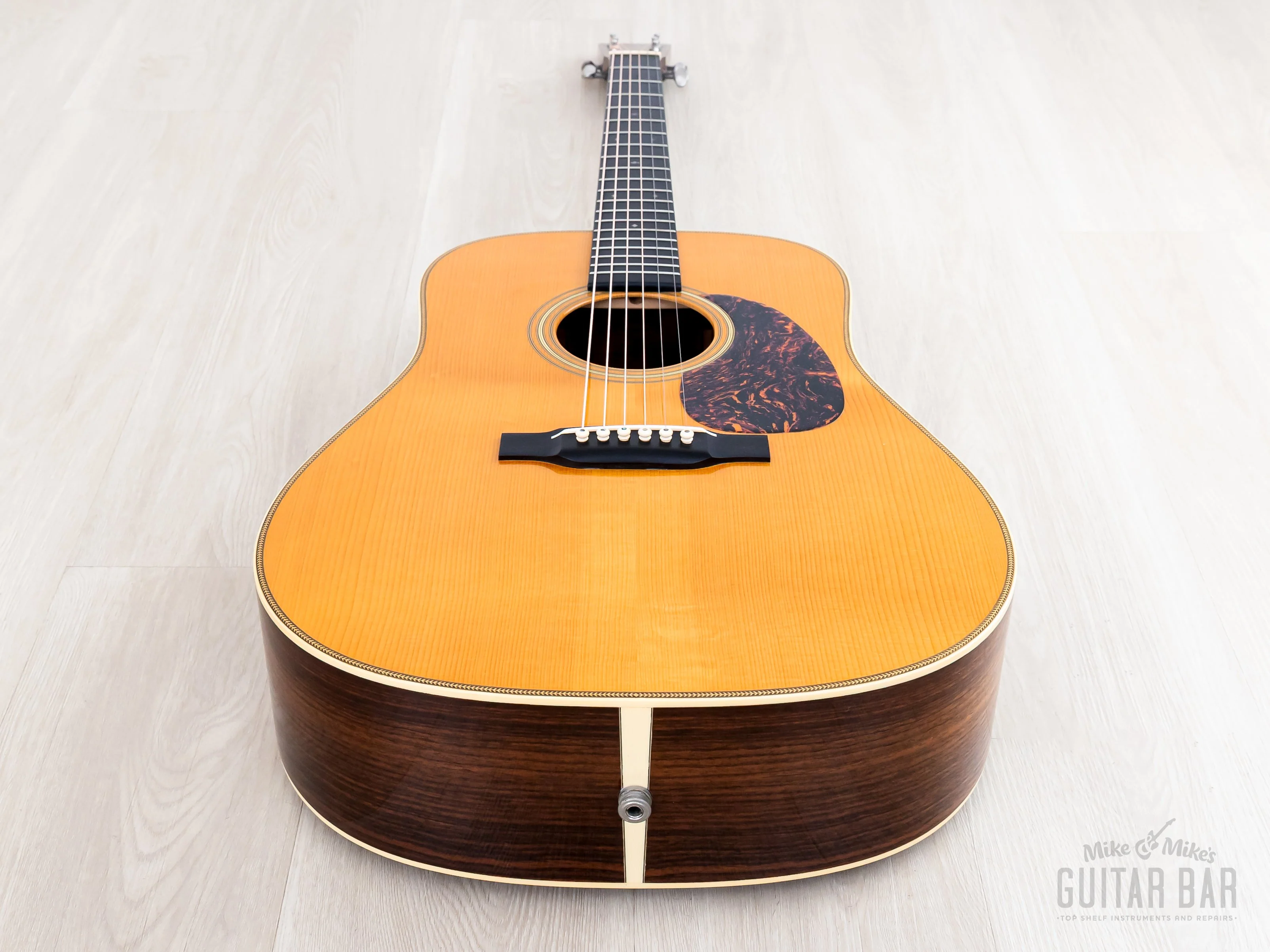 2010 Martin D-28 Marquis Herringbone Dreadnought Pre-War-Spec Adirondack Top, Near-Mint w/ Case & Tags - Image 13