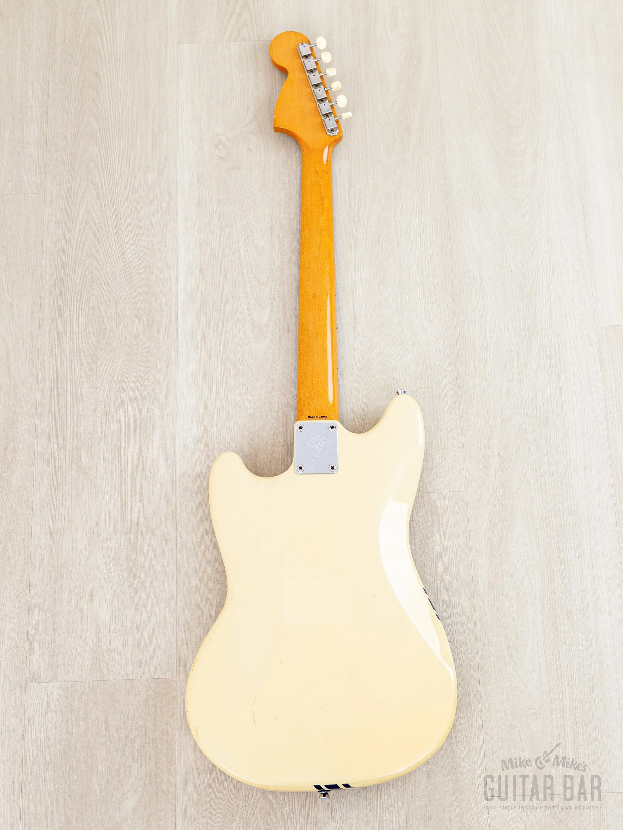 2011 Fender Competition Mustang '73 Vintage Reissue MG73-CO Olympic White, Japan MIJ - Image 3