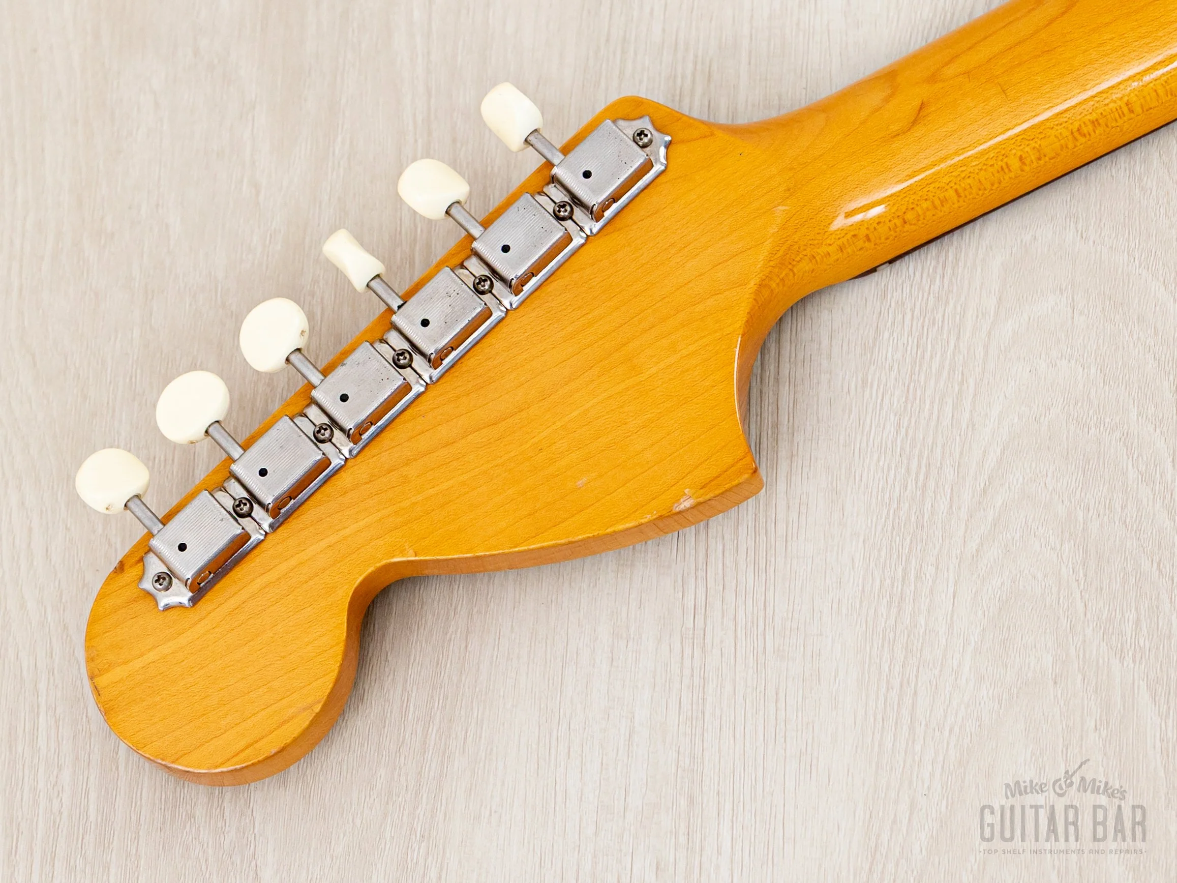 2011 Fender Competition Mustang '73 Vintage Reissue MG73-CO Olympic White, Japan MIJ - Image 5