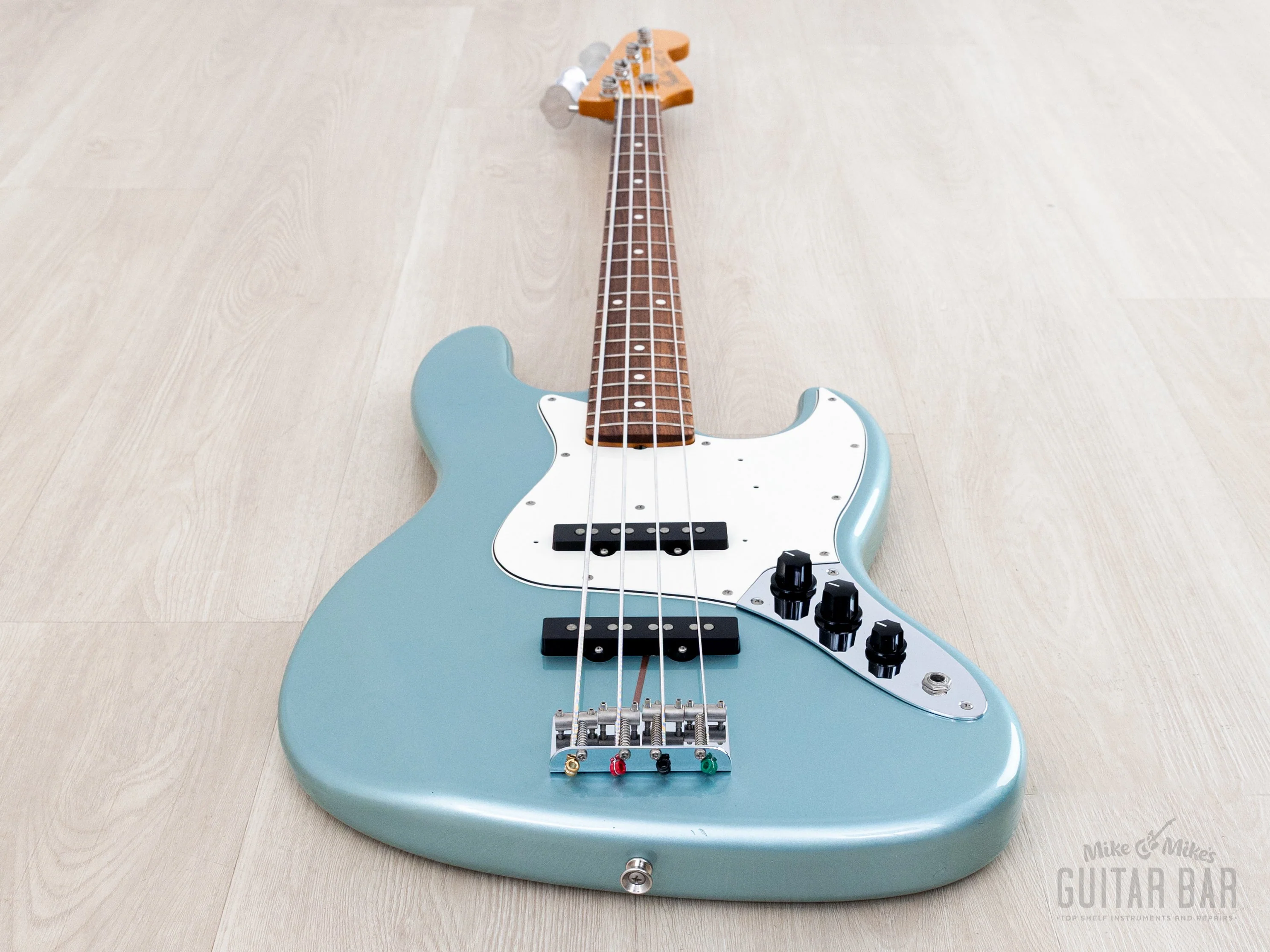 2011 Fender Jazz Bass ‘62 Vintage Reissue Ice Blue Metallic, Near-Mint, Japan MIJ - Image 10
