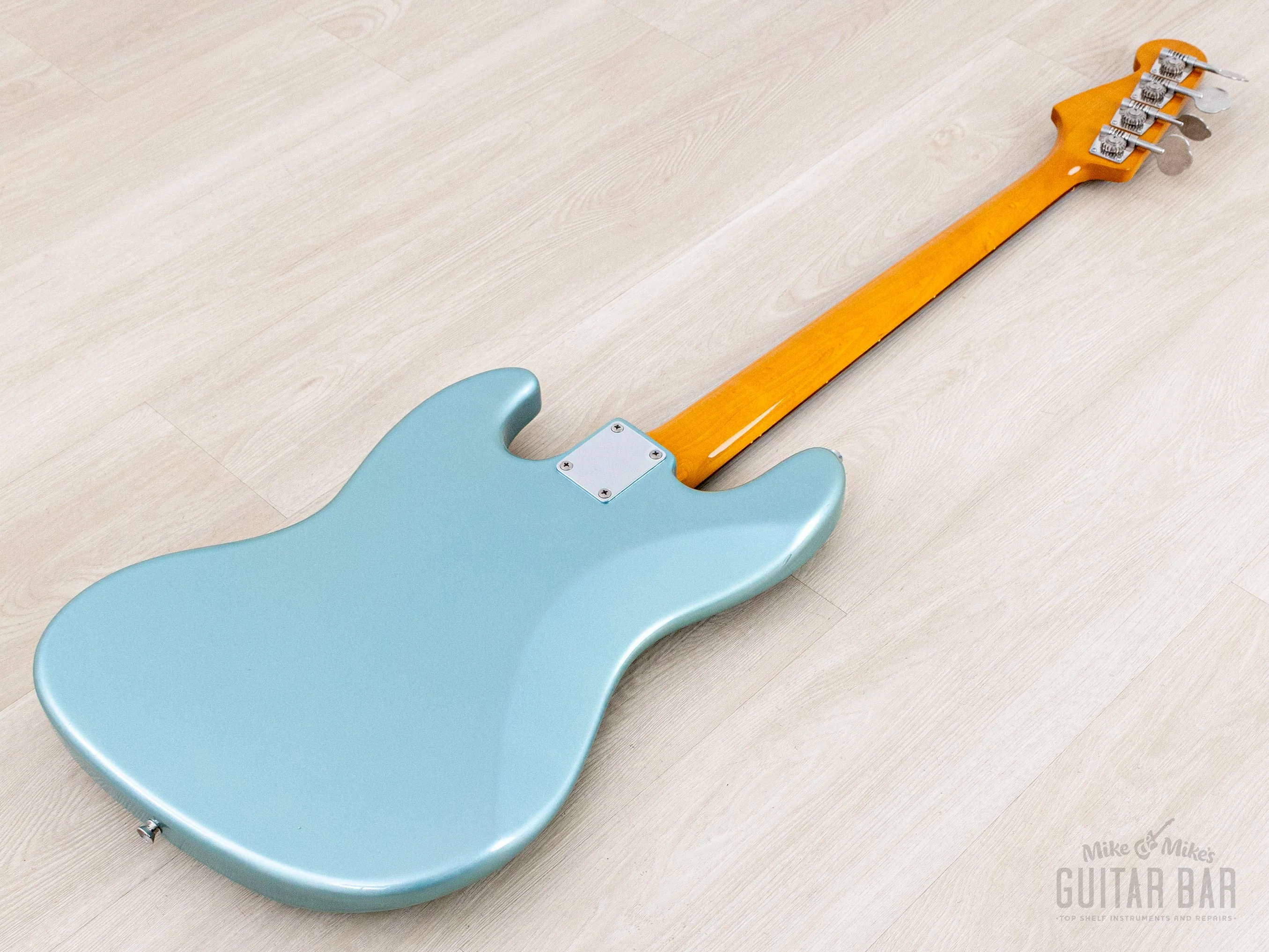 2011 Fender Jazz Bass ‘62 Vintage Reissue Ice Blue Metallic, Near-Mint, Japan MIJ - Image 13