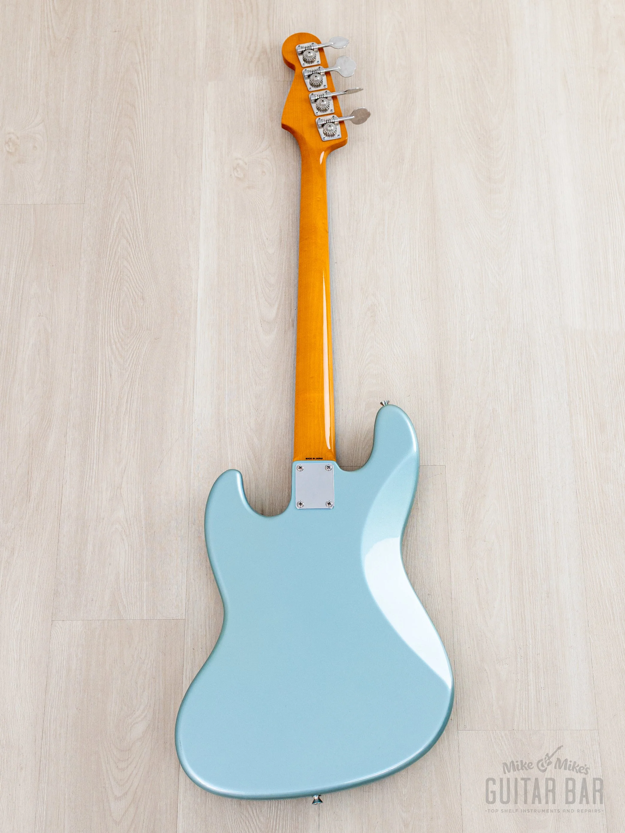 2011 Fender Jazz Bass ‘62 Vintage Reissue Ice Blue Metallic, Near-Mint, Japan MIJ - Image 3