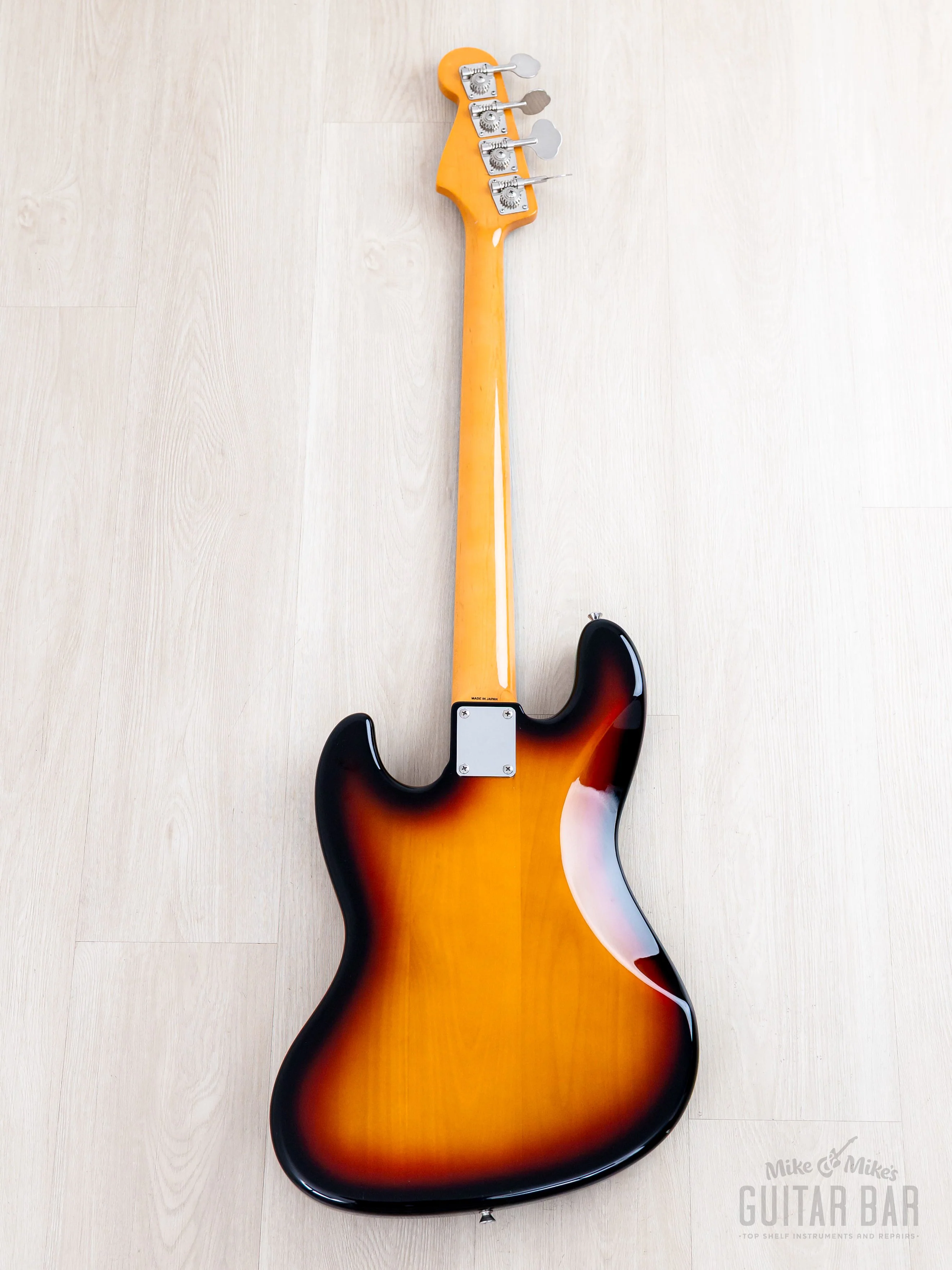 2011 Fender Jazz Bass ‘62 Vintage Reissue JB62 Sunburst, Japan MIJ - Image 3