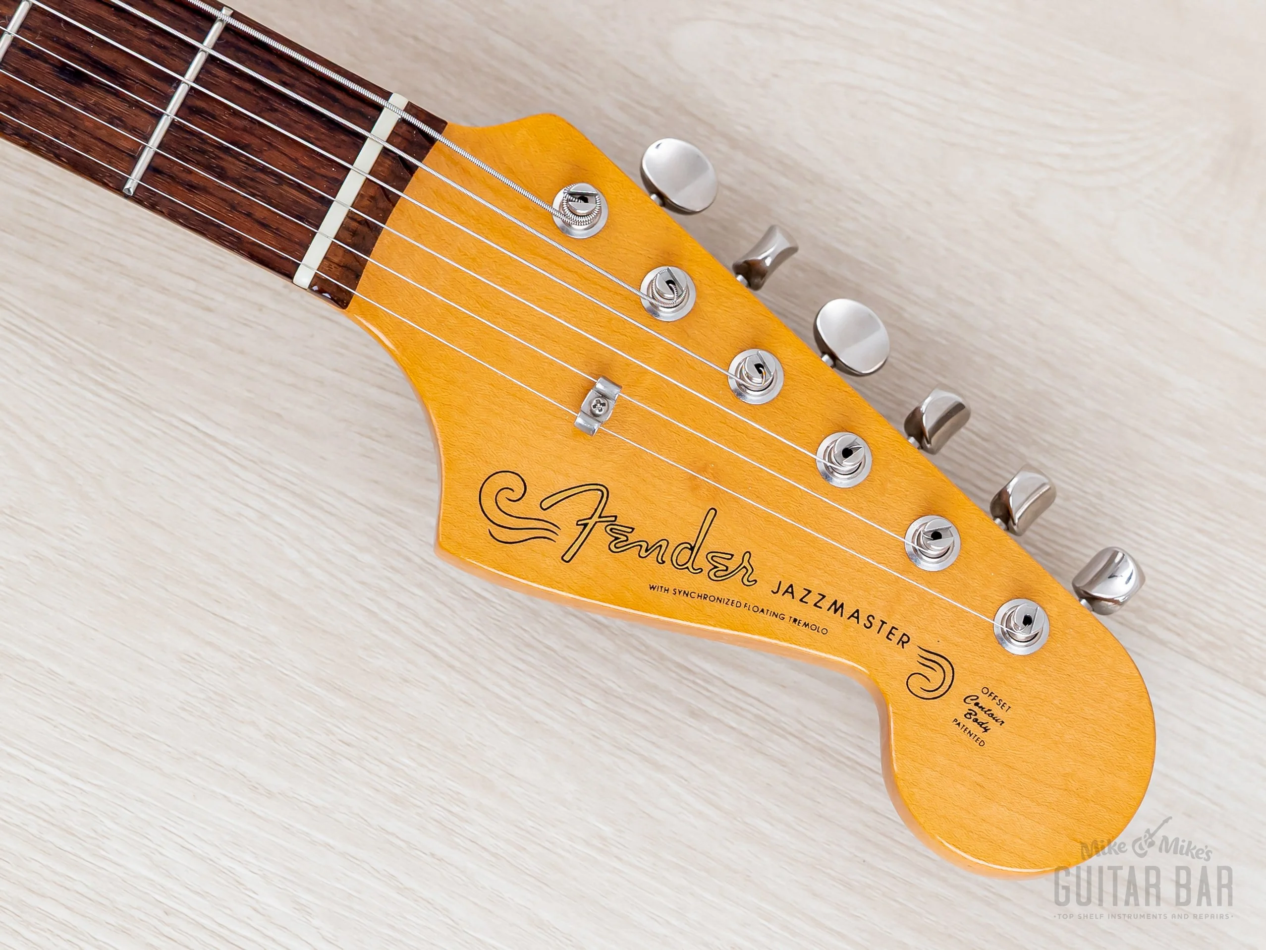 2011 Fender Jazzmaster '62 Vintage Reissue JM66 w/ Lollar '58 Pickups & Mastery M2 + OMV Upgrades, Japan MIJ - Image 4
