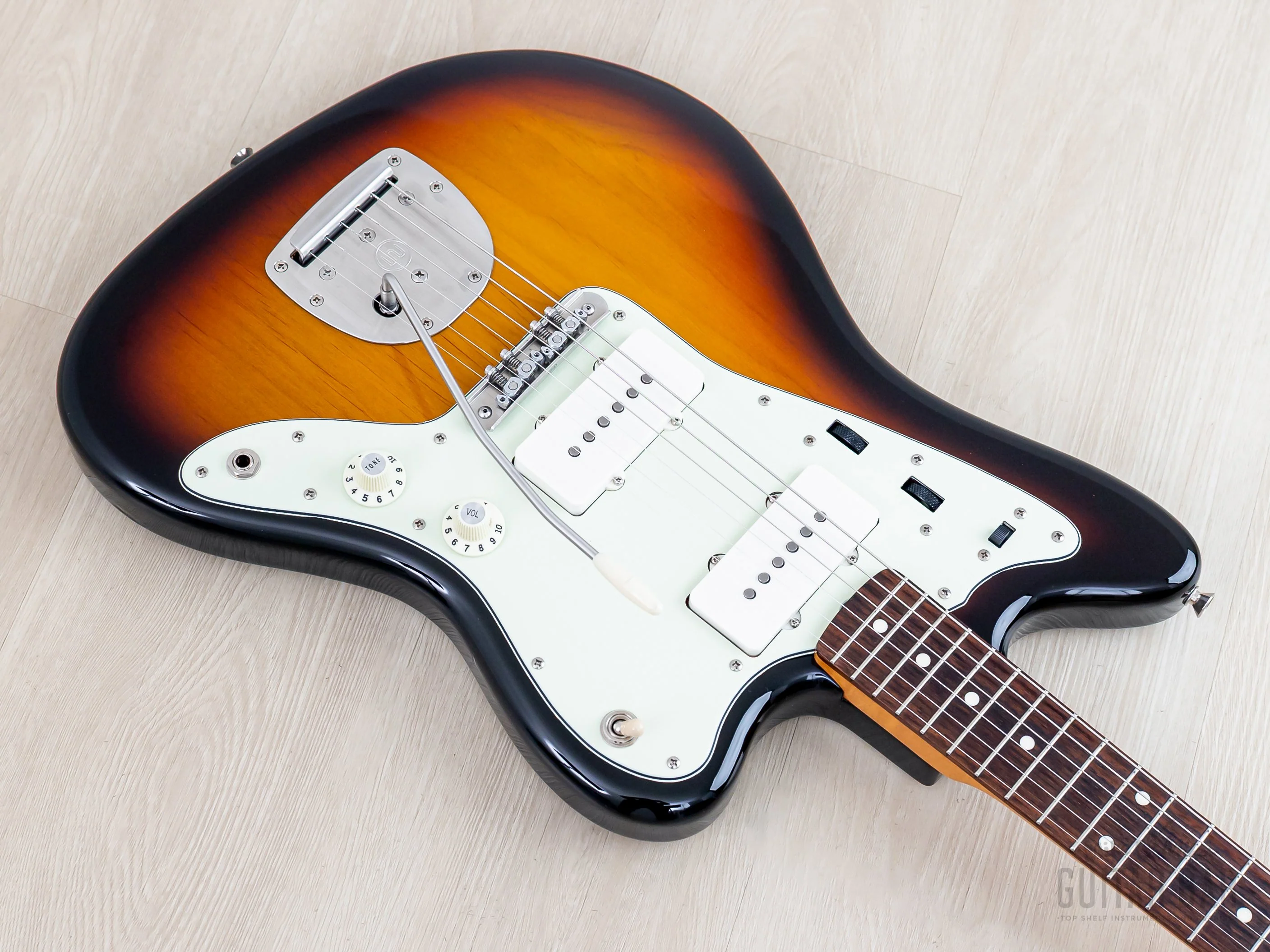2011 Fender Jazzmaster '62 Vintage Reissue JM66 w/ Lollar '58 Pickups & Mastery M2 + OMV Upgrades, Japan MIJ - Image 9