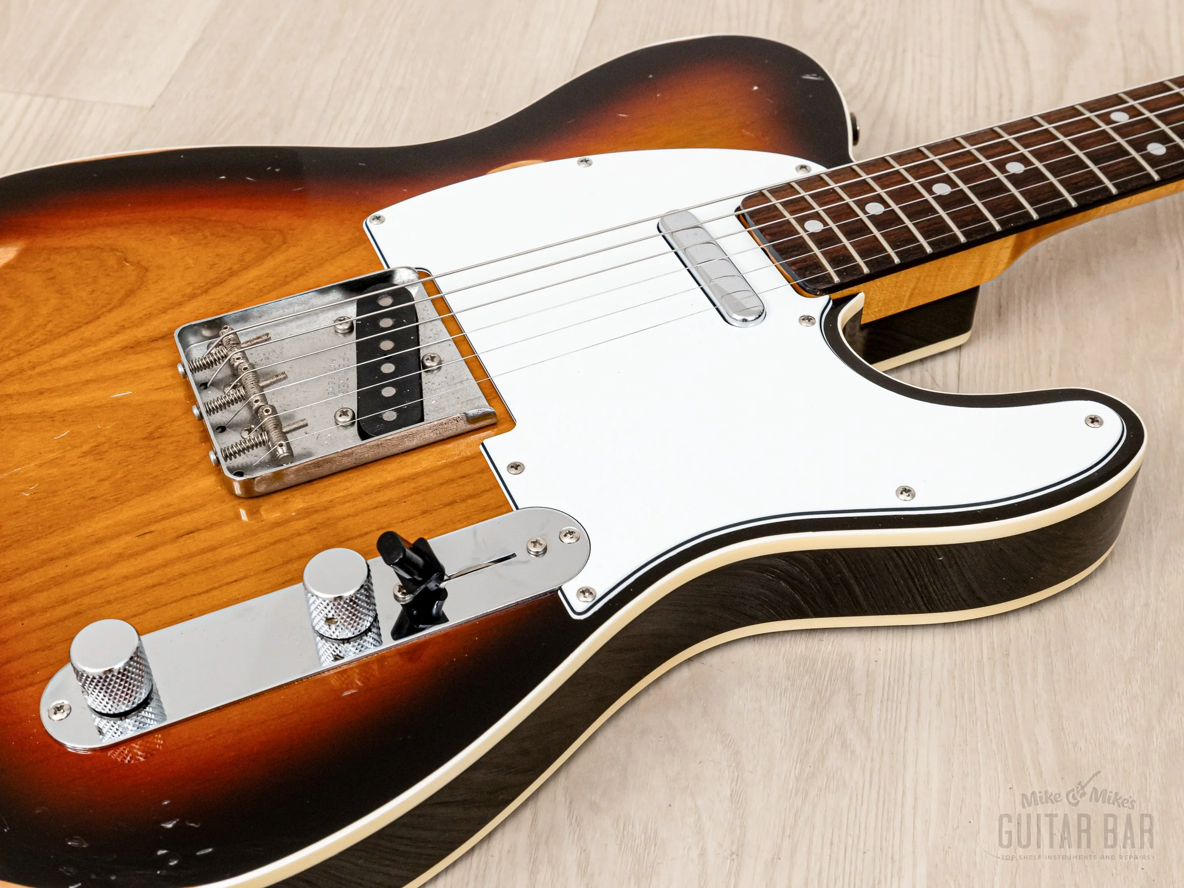 2011 Fender Order Made Telecaster Custom TL62B-67 Non-Catalog w/ Strat Headstock, Japan MIJ - Image 6