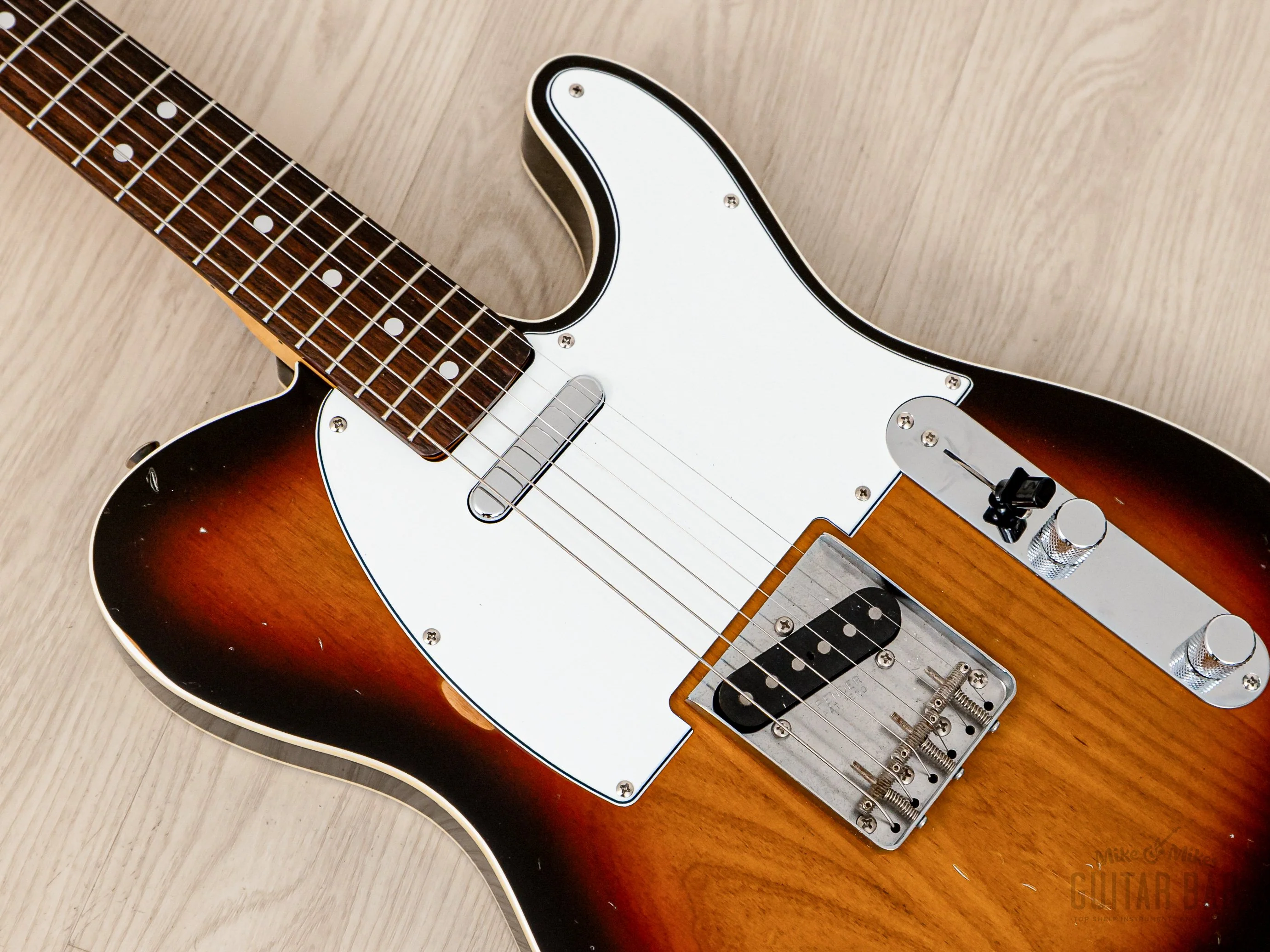 2011 Fender Order Made Telecaster Custom TL62B-67 Non-Catalog w/ Strat Headstock, Japan MIJ - Image 7