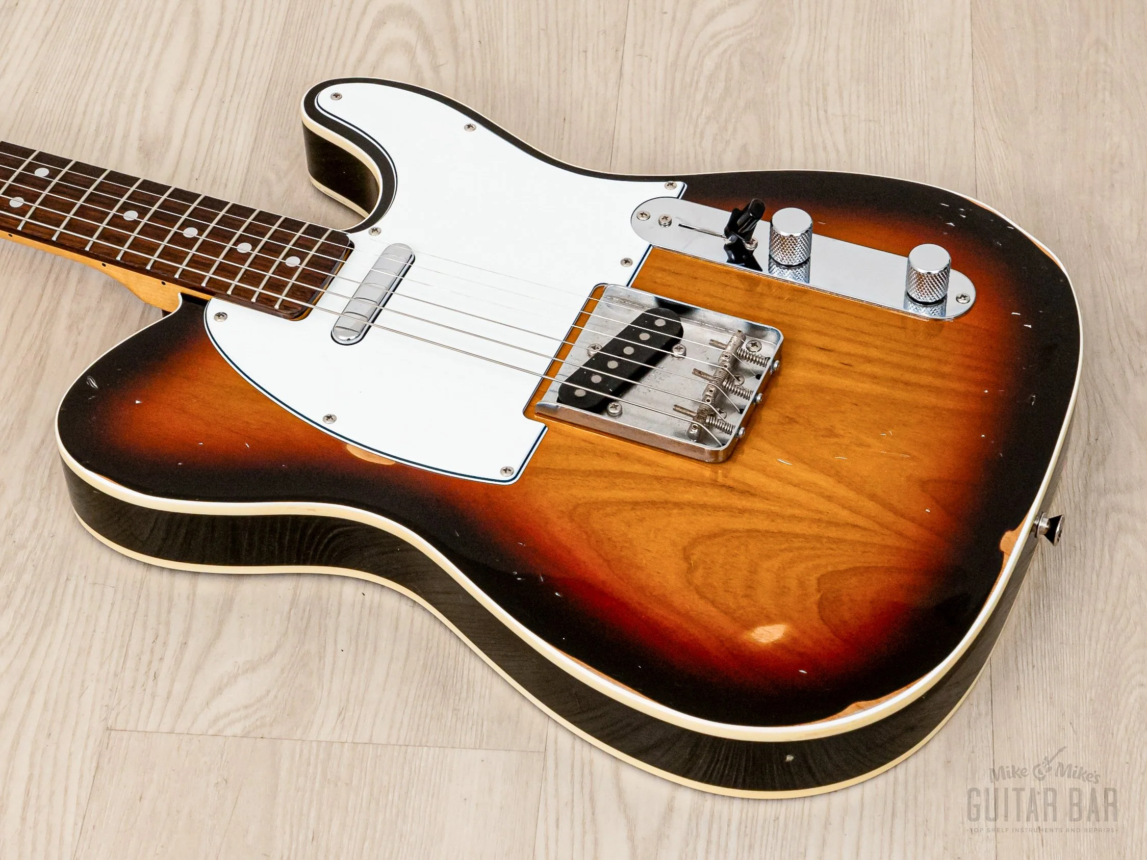2011 Fender Order Made Telecaster Custom TL62B-67 Non-Catalog w/ Strat Headstock, Japan MIJ - Image 9