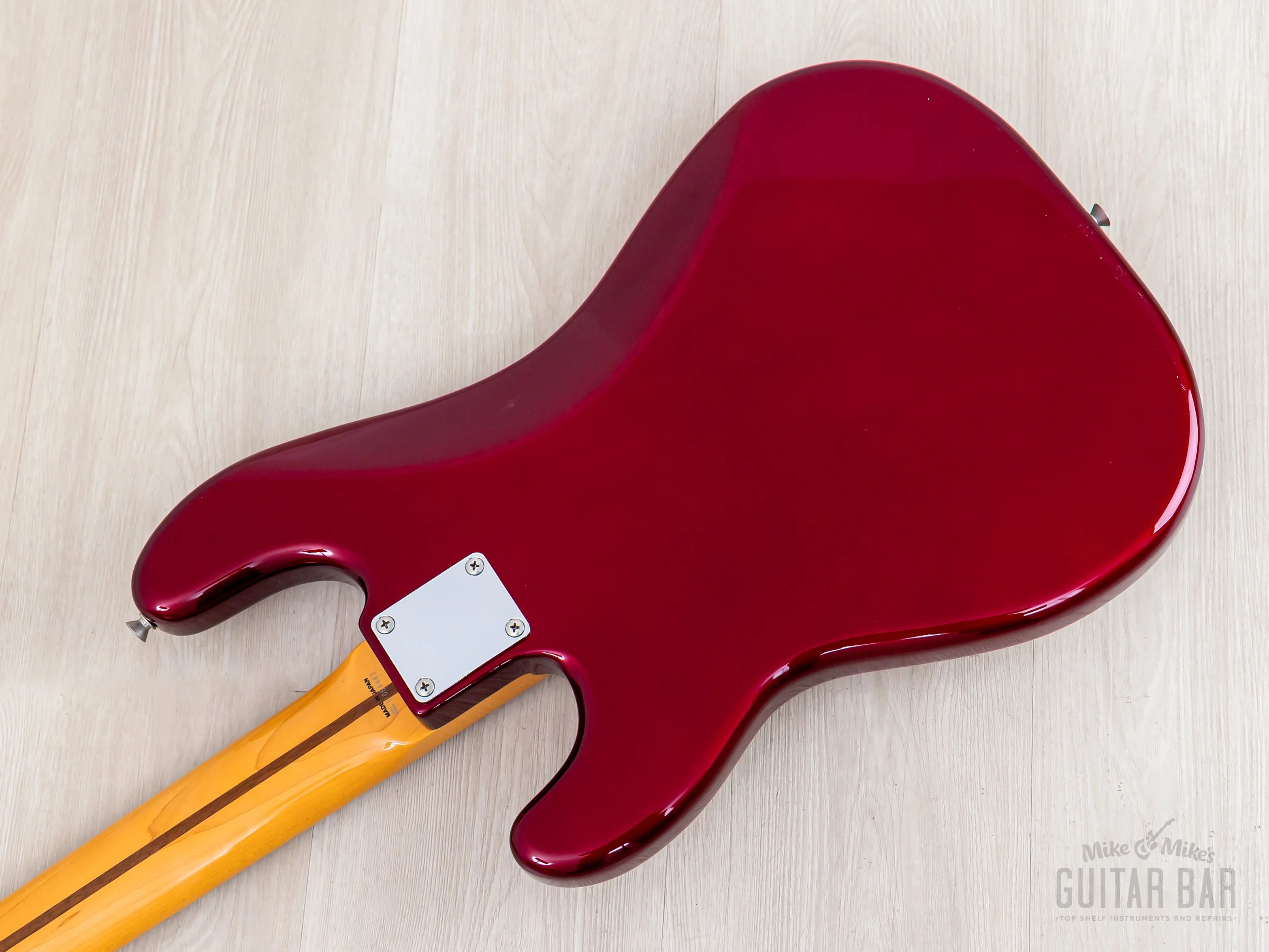 2011 Fender Precision Bass ‘57 Vintage Reissue PB57 Candy Apple Red Near-Mint, Japan MIJ - Image 15