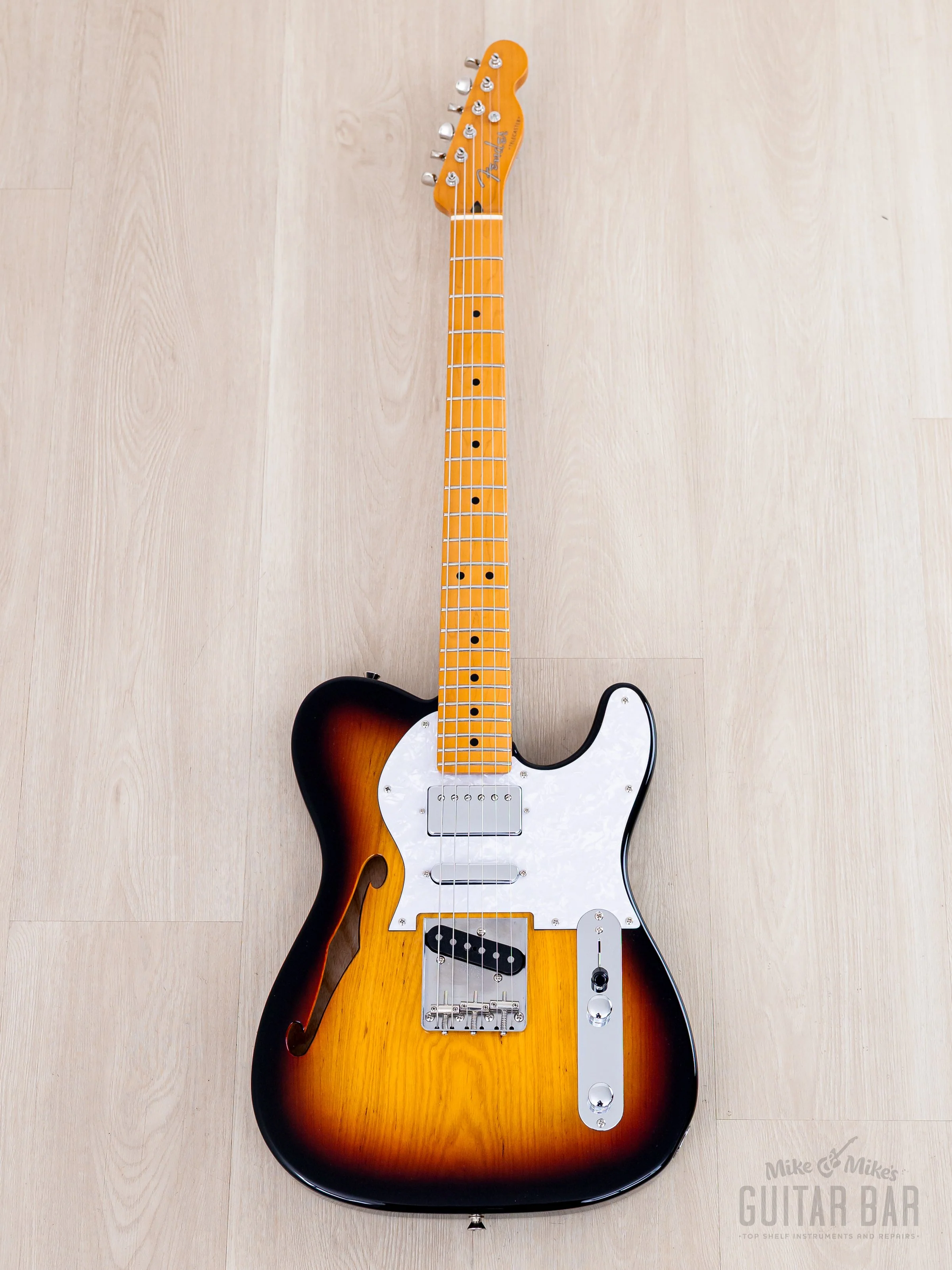2011 Fender Telecaster Thinline Special TN-SPL Sunburst w/ USA Pickups, Japan MIJ - Image 2