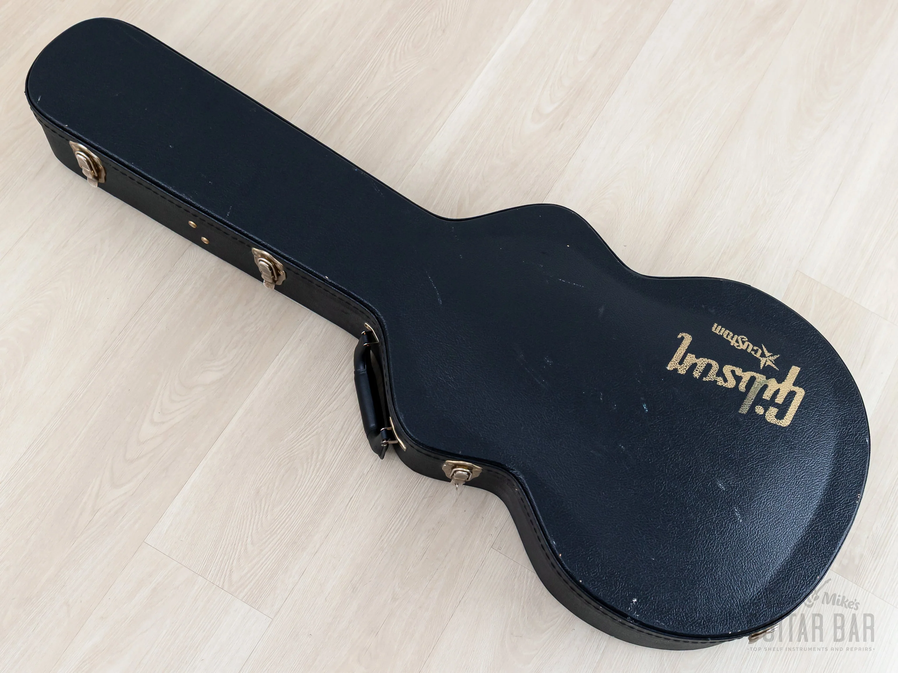 2011 Gibson Memphis Custom Shop ES-335 Dot Ebony w/ 57 Classic PAFs, COA & Case - Image 23