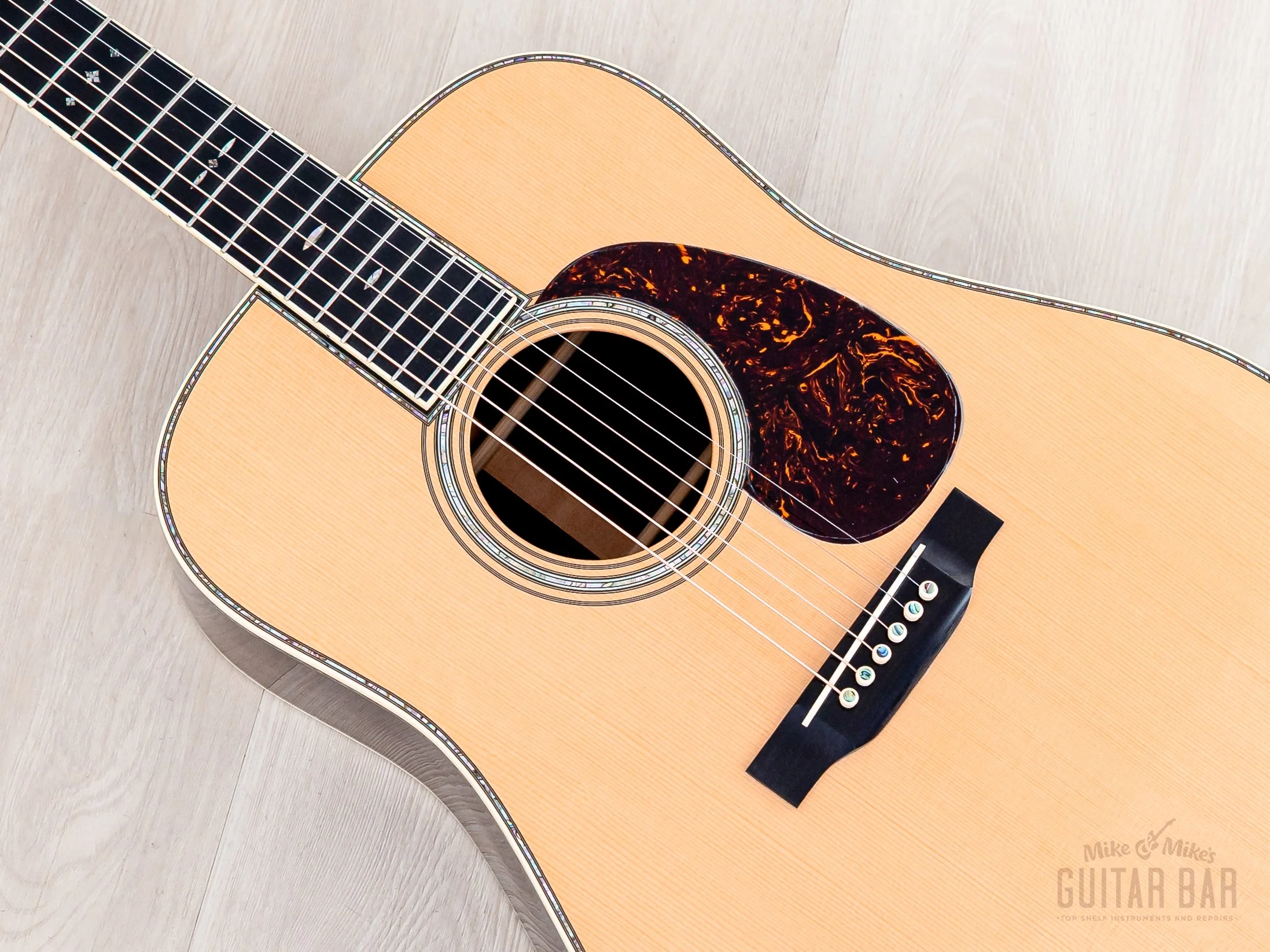 2011 Martin Custom Shop D-45 w/ Adirondack Top, Golden Era Bracing & Pre-War Inlay, Near-Mint w/ Case - Image 8