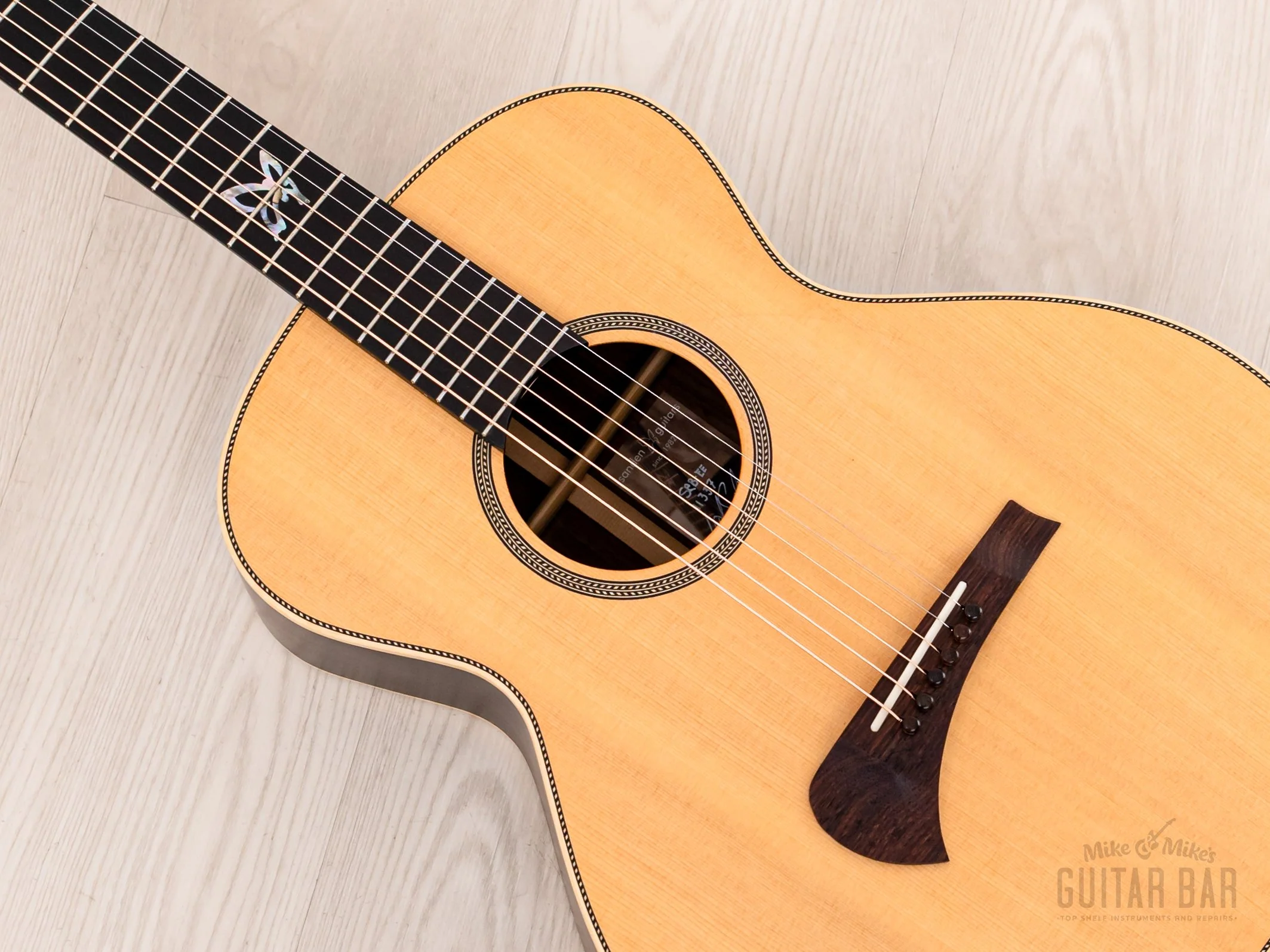 2011 Sandén SRB-ee Emil Ernebro Signature Acoustic Guitar, Near-Mint w/ Case - Image 8