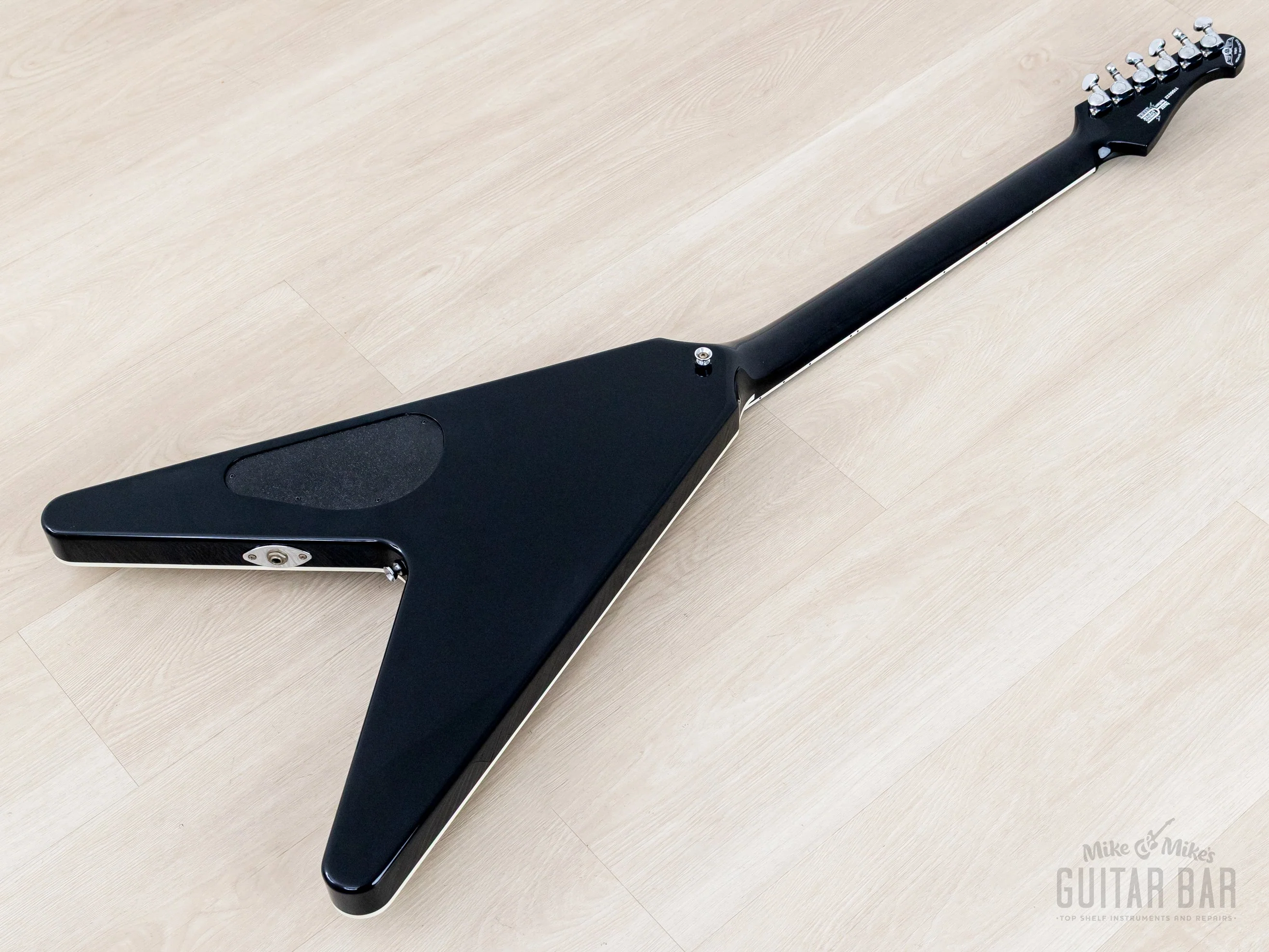 2011 Washburn Custom Shop Limited Edition Paul Stanley PSV 2200 Cracked Mirror Flying V, Near-Mint w/ Case - Image 13