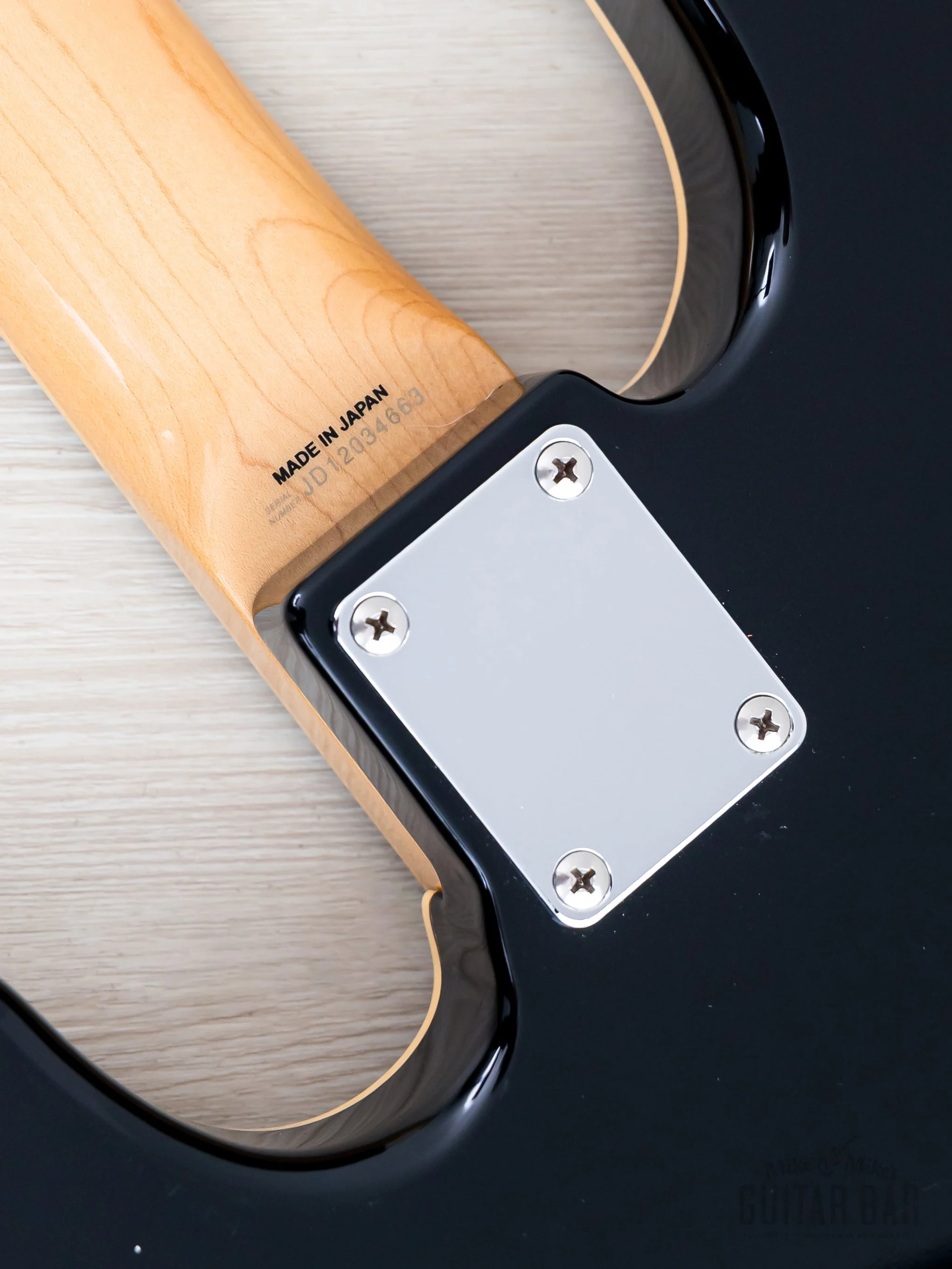 2012 Fender Jazz Bass JB/HO Semi-Hollow Mahogany Body Black, Blocks & Binding, Japan MIJ - Image 16
