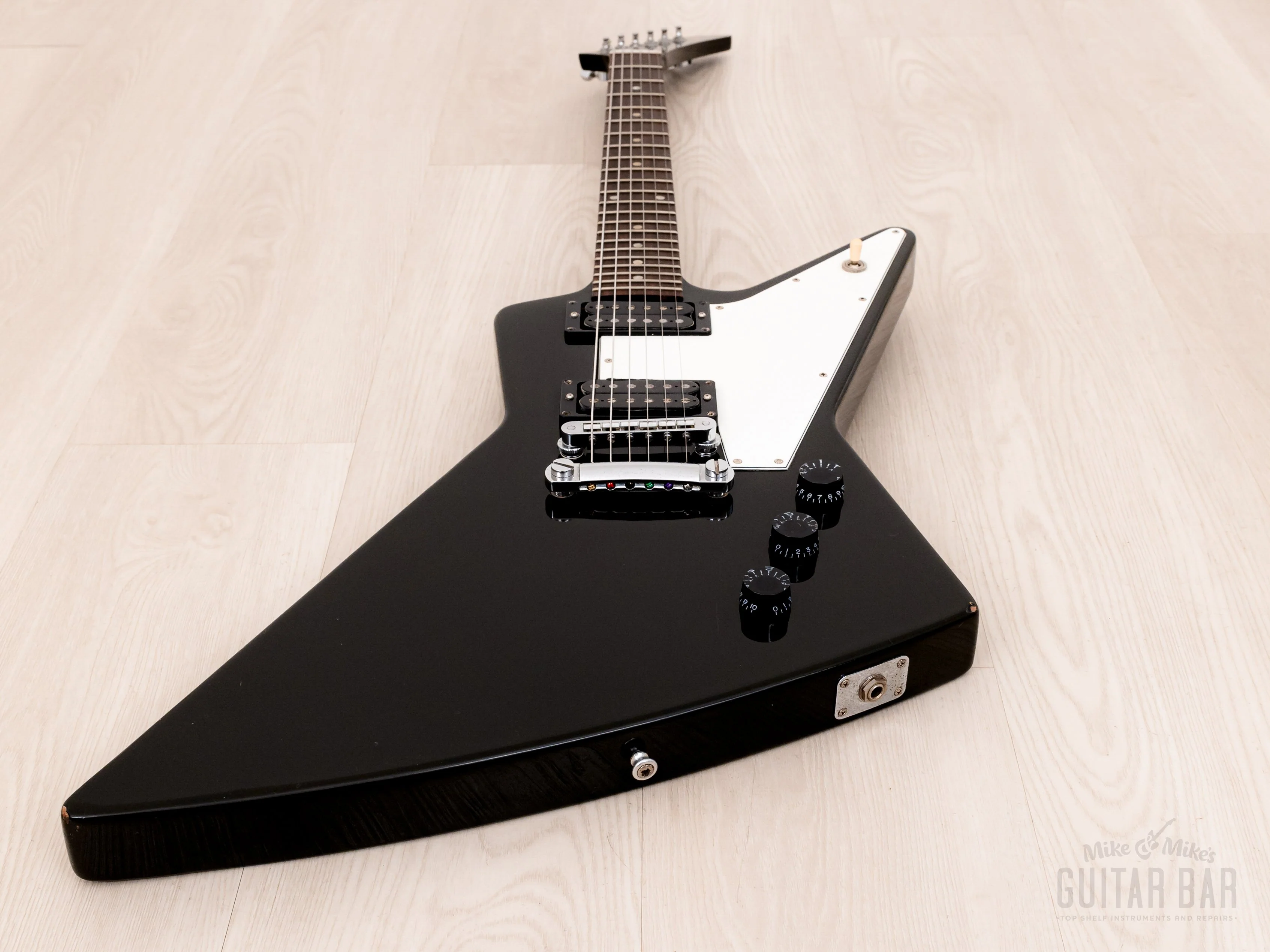 2012 Gibson Explorer ‘76 Vintage Reissue Ebony w/ Case - Image 10