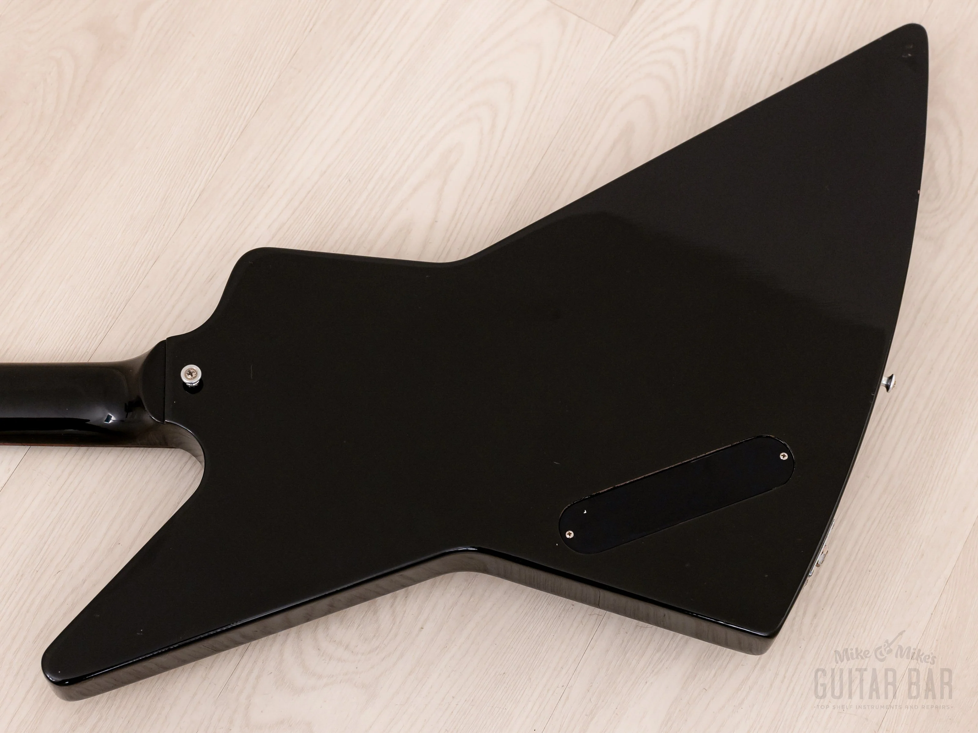 2012 Gibson Explorer ‘76 Vintage Reissue Ebony w/ Case - Image 14
