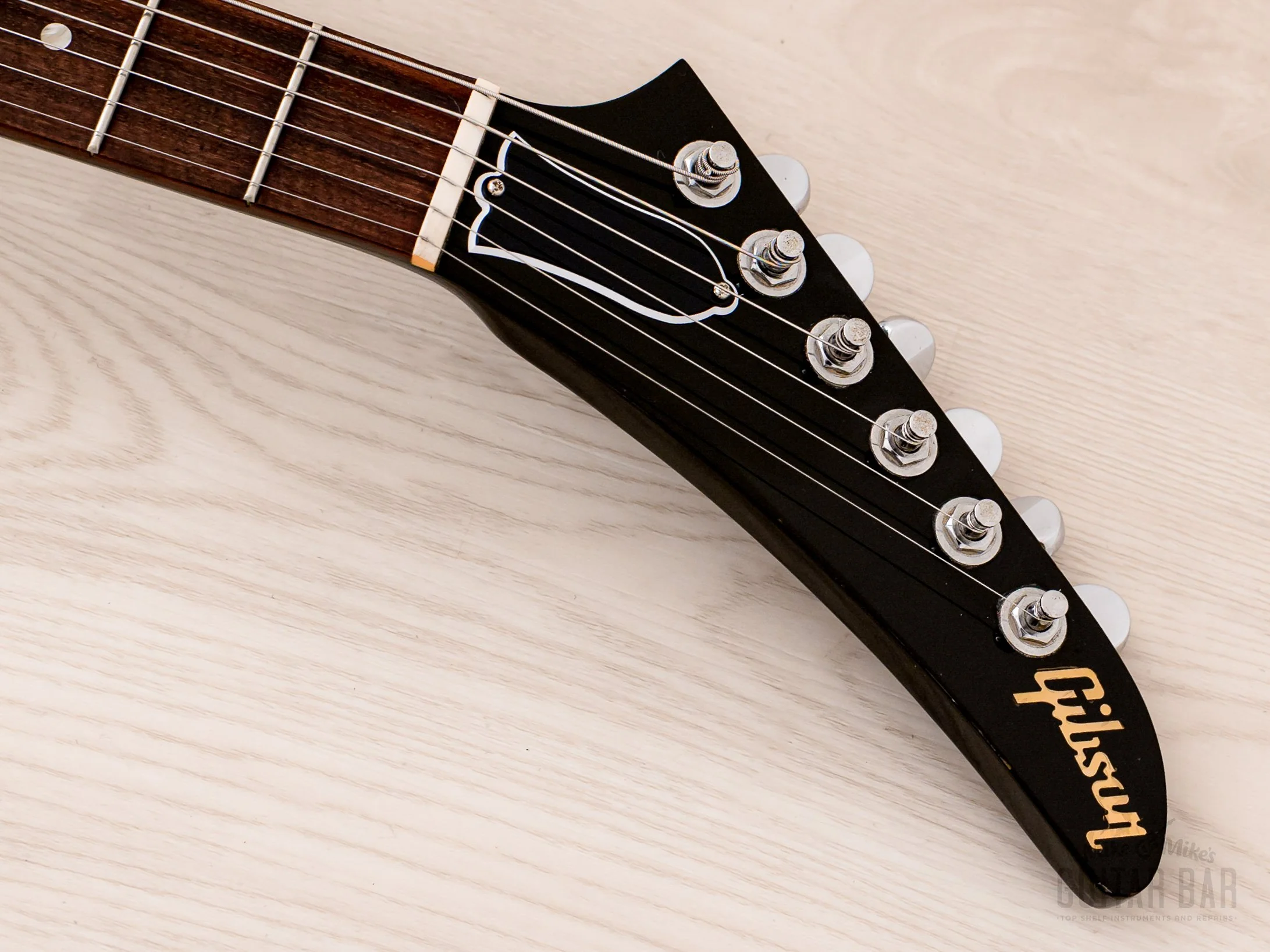 2012 Gibson Explorer ‘76 Vintage Reissue Ebony w/ Case - Image 4