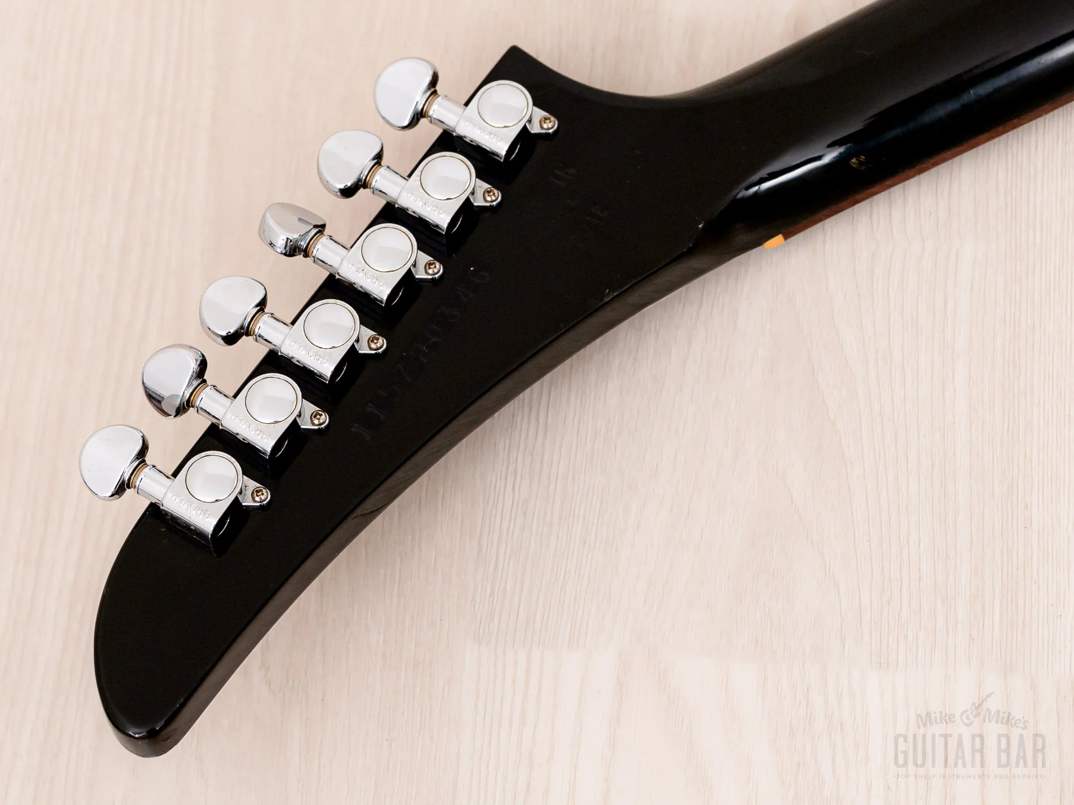 2012 Gibson Explorer ‘76 Vintage Reissue Ebony w/ Case - Image 5
