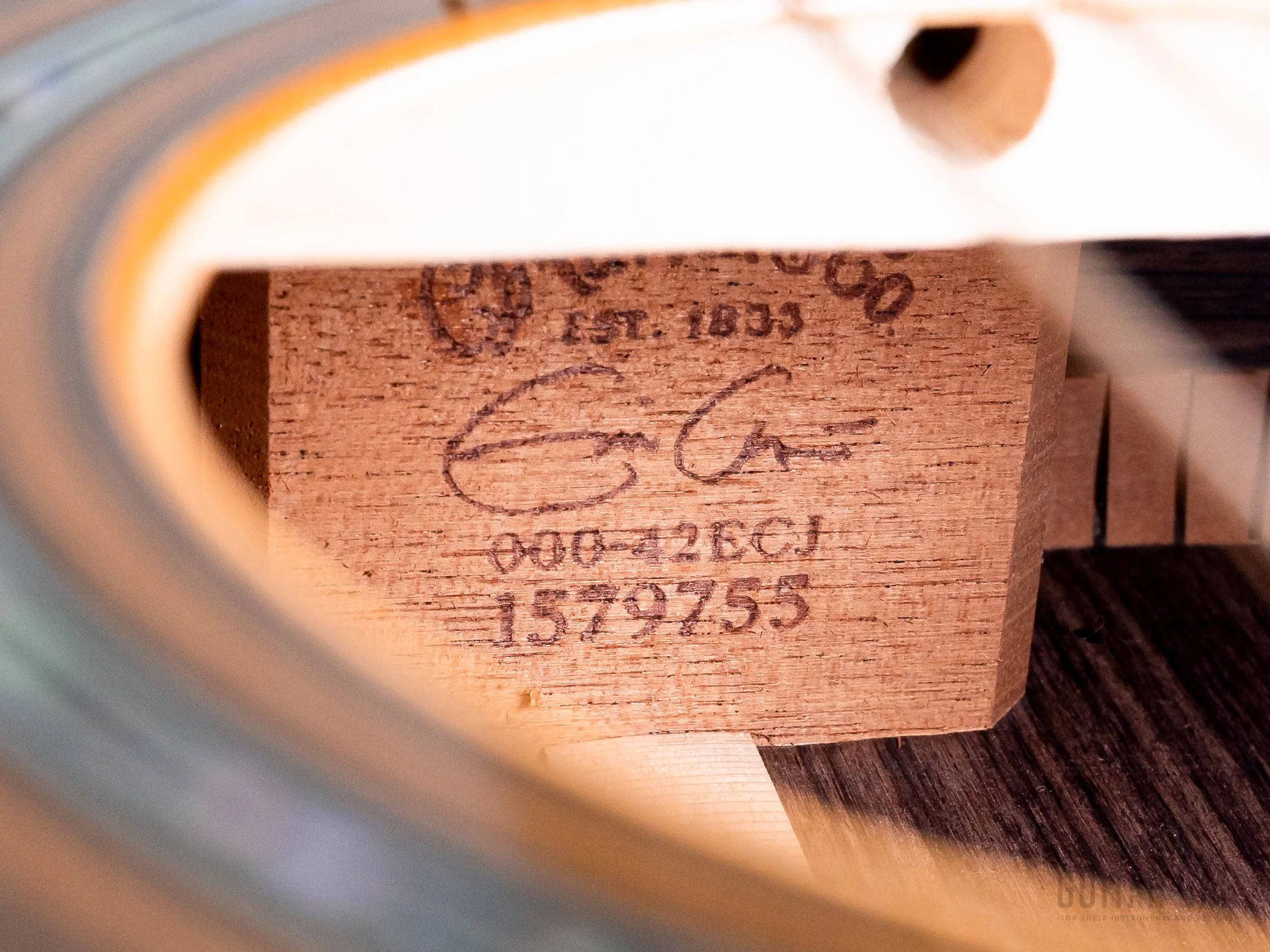 2012 Martin 000-42ECJ Eric Clapton Jubilee Custom Edition 1 of 55 w/ Case & Hangtags, Clapton-Signed - Image 7