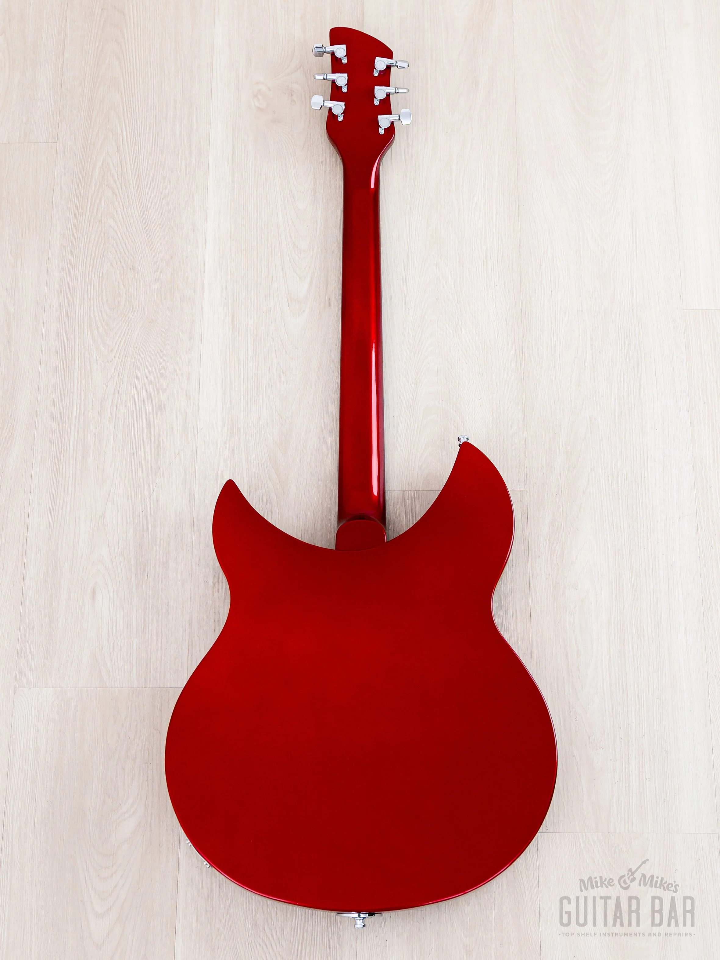 2012 Rickenbacker 330 Semi-Hollow Electric Guitar Ruby Red, Near-Mint w/ Case - Image 3