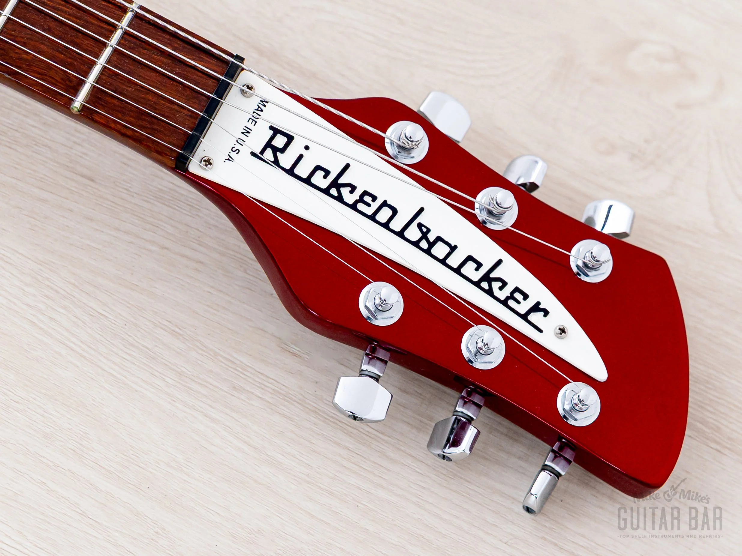 2012 Rickenbacker 330 Semi-Hollow Electric Guitar Ruby Red, Near-Mint w/ Case - Image 4