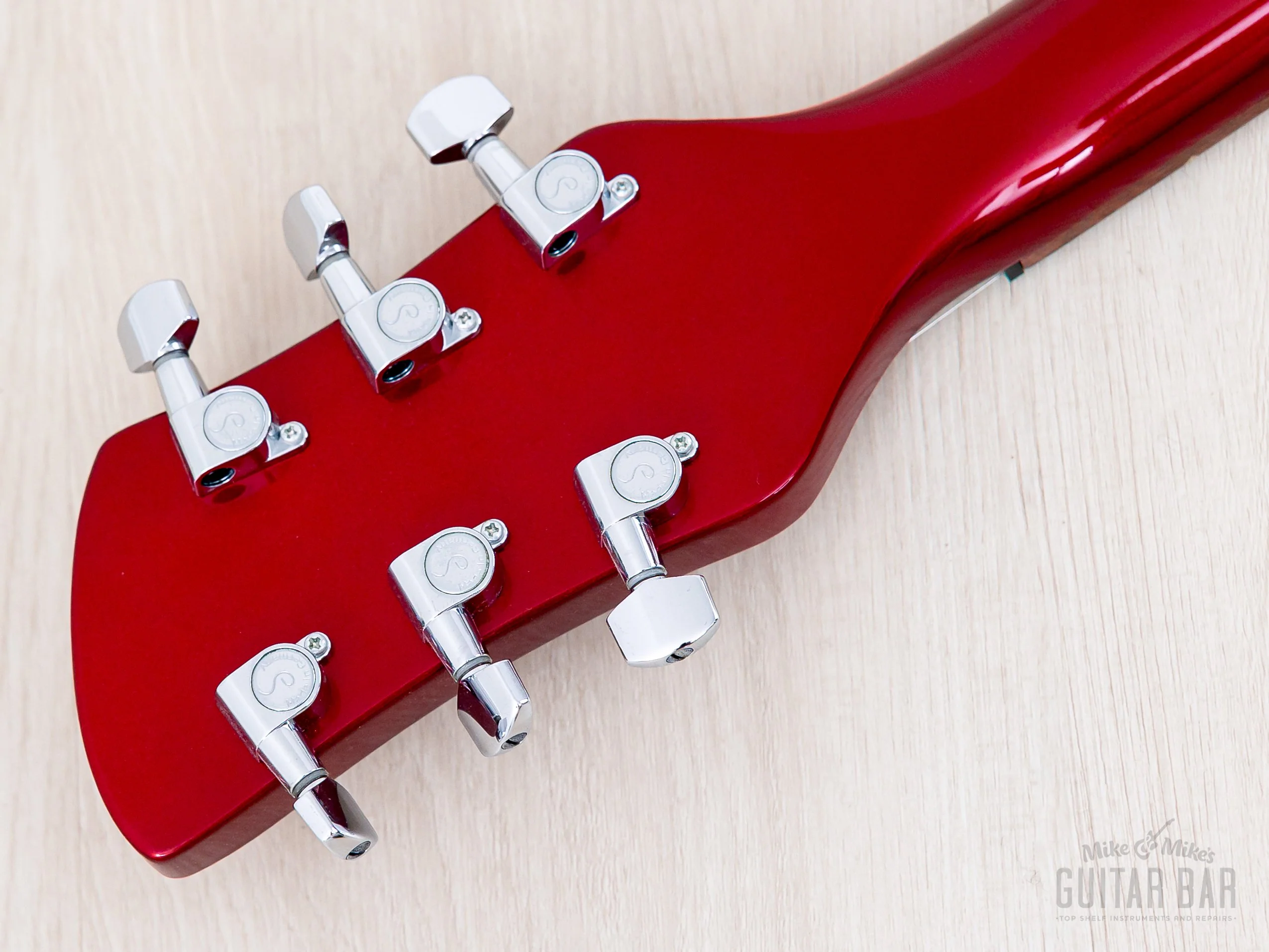 2012 Rickenbacker 330 Semi-Hollow Electric Guitar Ruby Red, Near-Mint w/ Case - Image 5