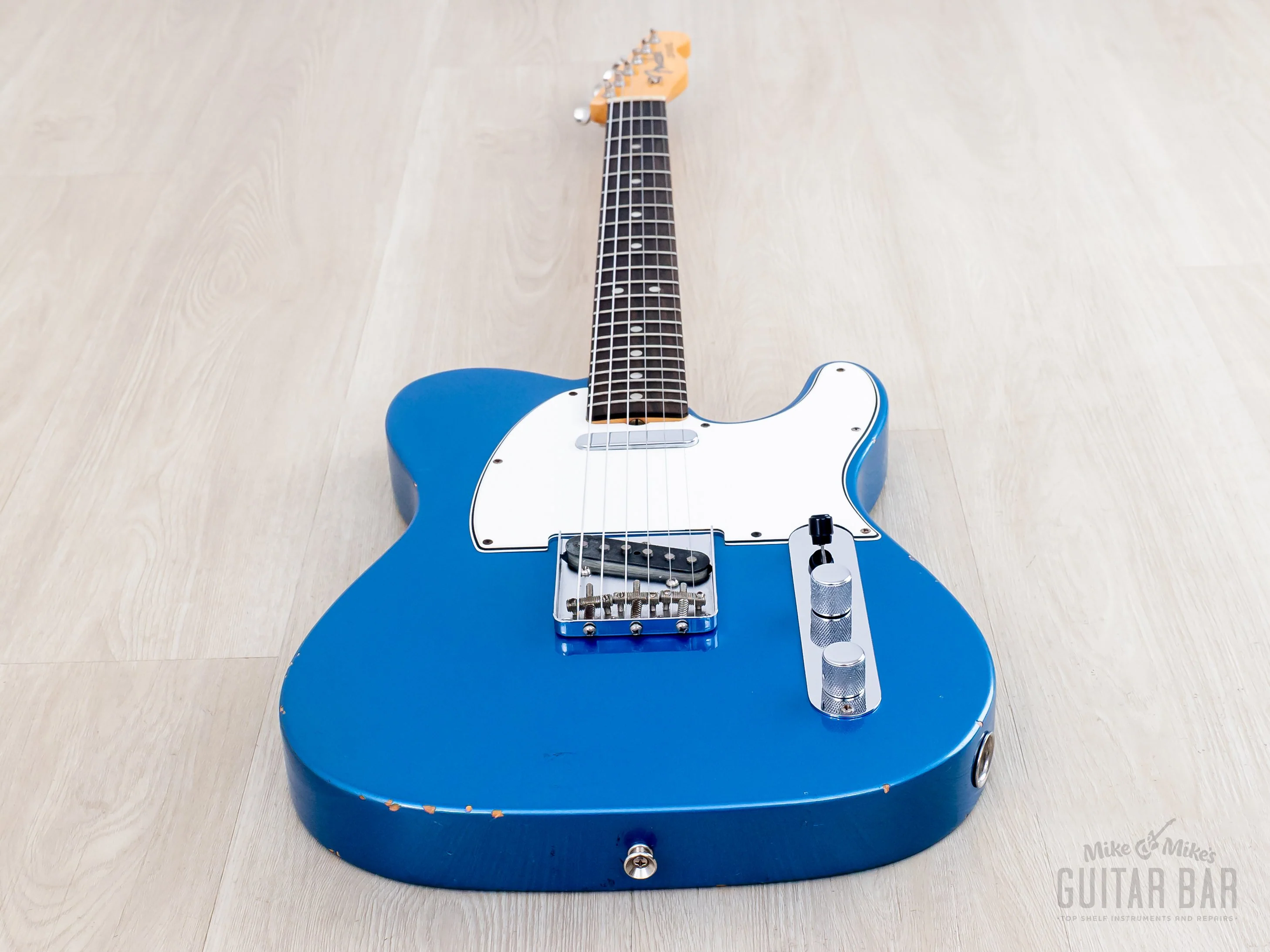 2013 Fender American Vintage '64 Telecaster Lake Placid Blue w/ Case - Image 11
