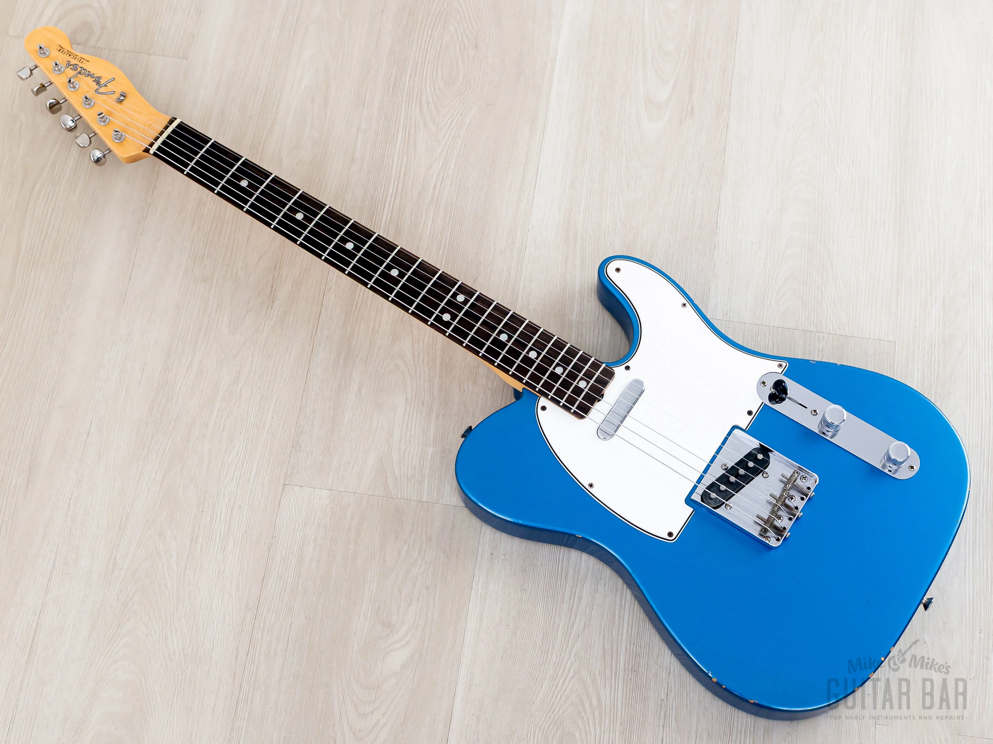 2013 Fender American Vintage '64 Telecaster Lake Placid Blue w/ Case - Image 12