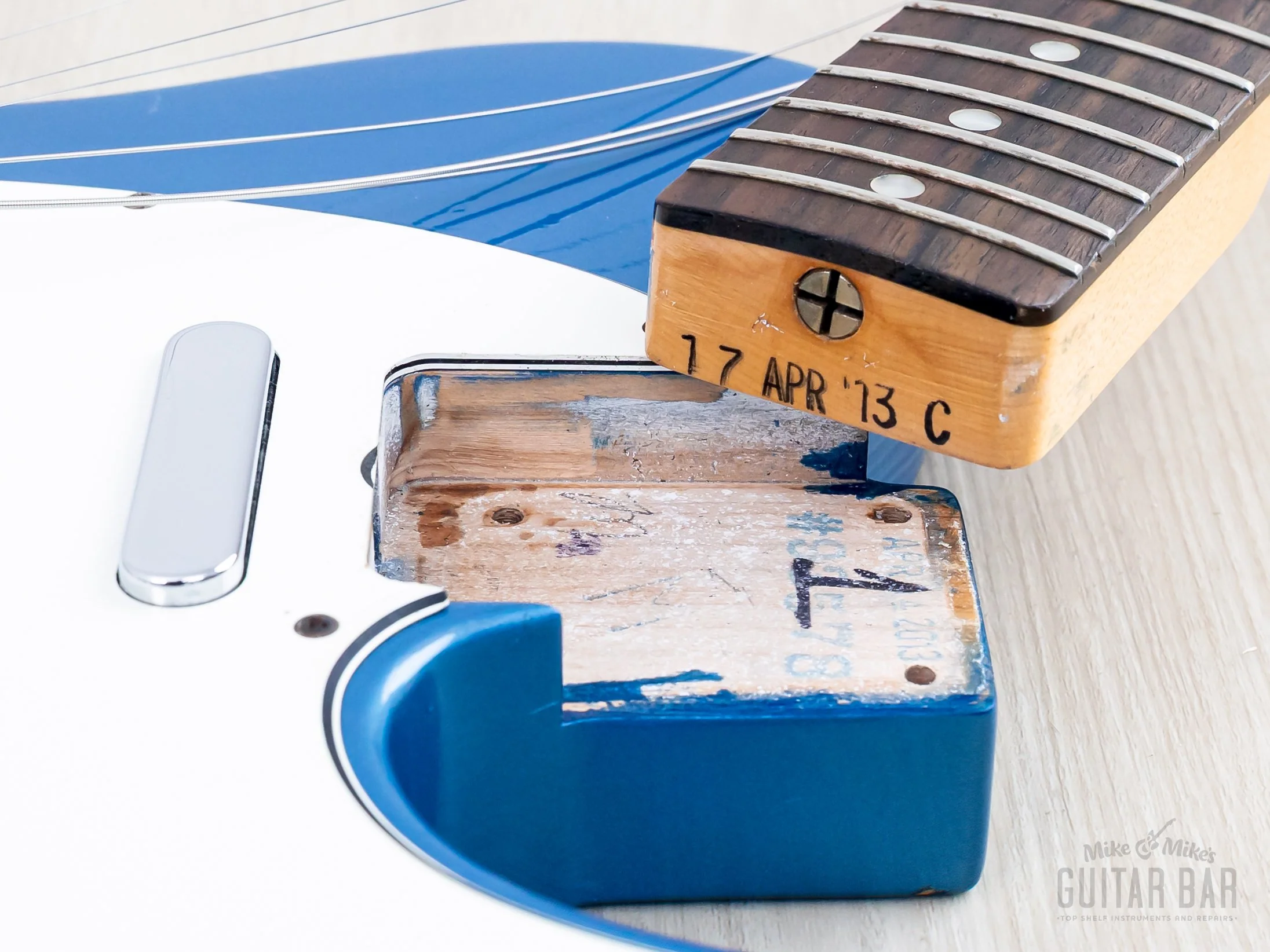 2013 Fender American Vintage '64 Telecaster Lake Placid Blue w/ Case - Image 17