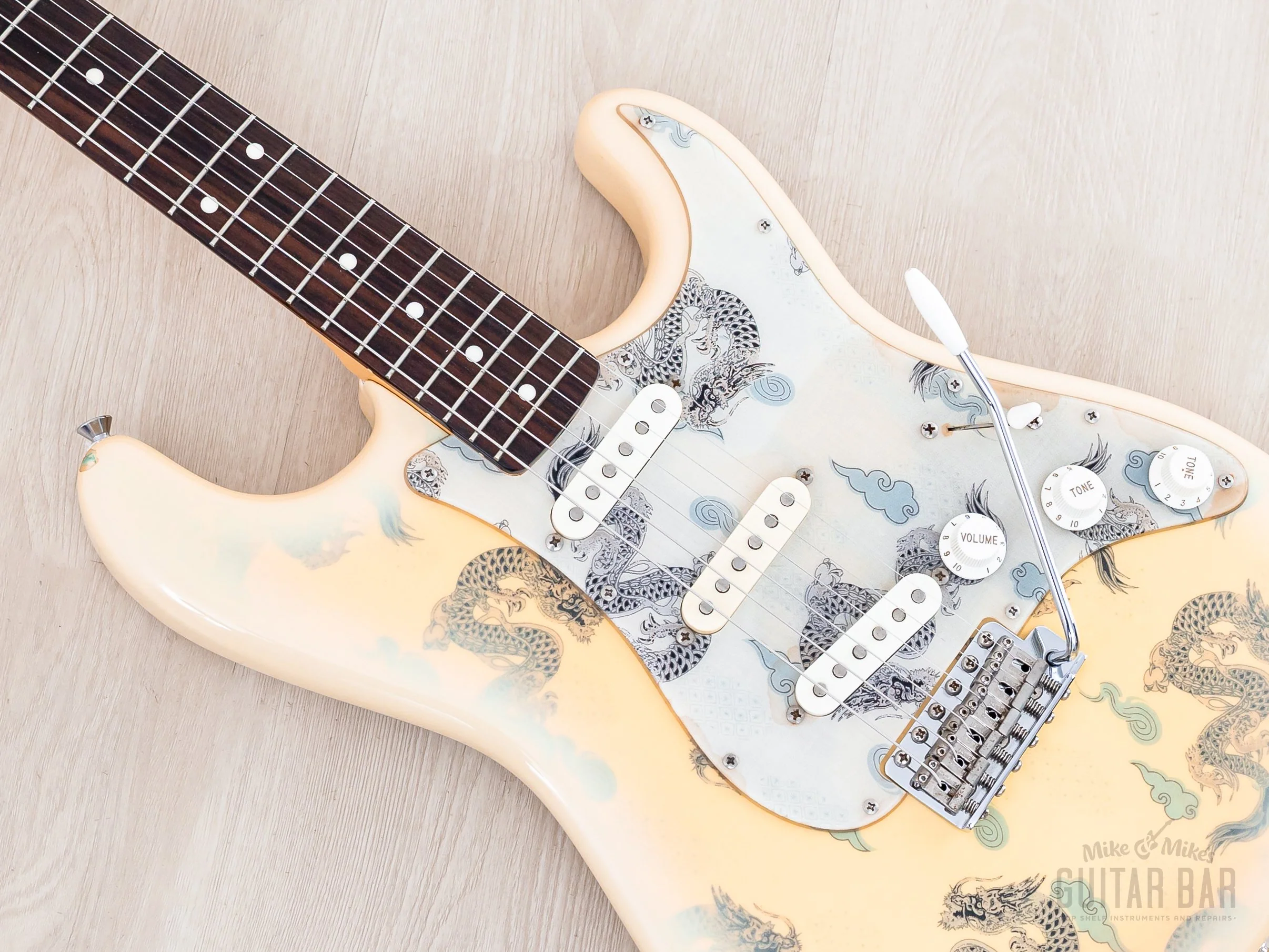 2013 Fender Limited Edition Stratocaster ST62-SPL Dragon, Mint w/ Hangtags, Japan MIJ - Image 7