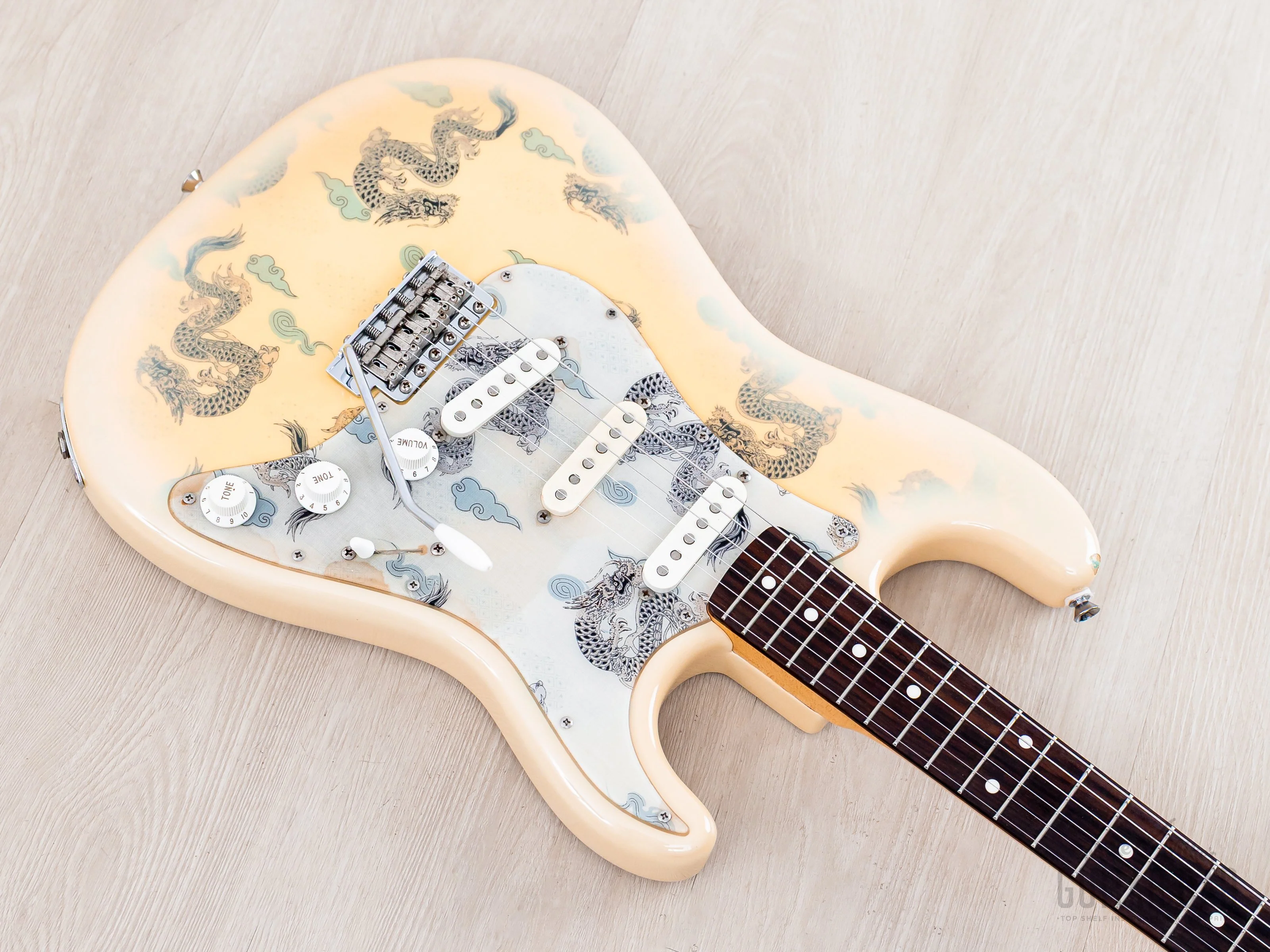 2013 Fender Limited Edition Stratocaster ST62-SPL Dragon, Mint w/ Hangtags, Japan MIJ - Image 9
