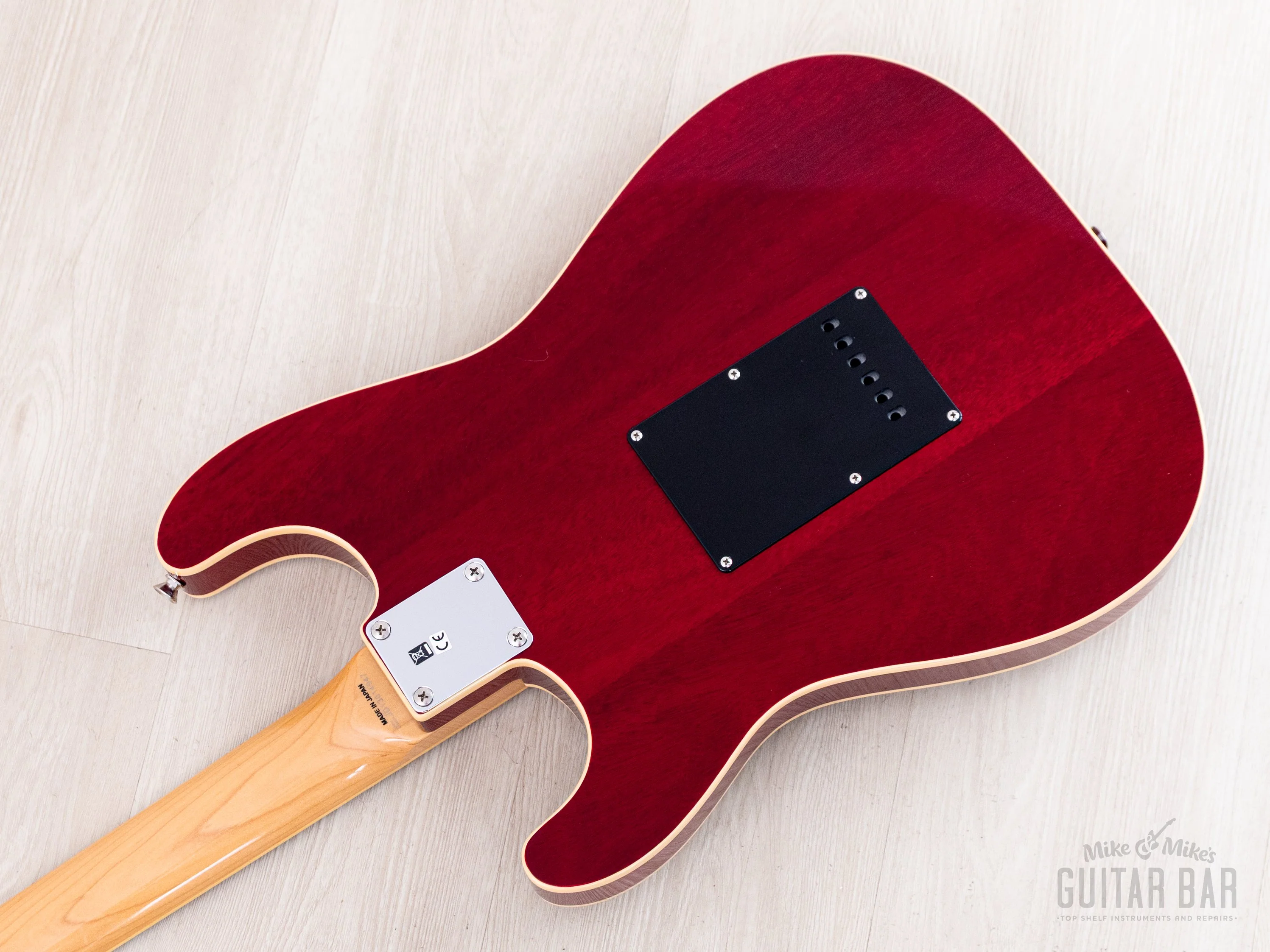 2013 Fender Stratocaster ST/HO/2H Mahogany Semi-Hollow Cherry HH Humbucker-Equipped w/ Case, Japan MIJ - Image 14