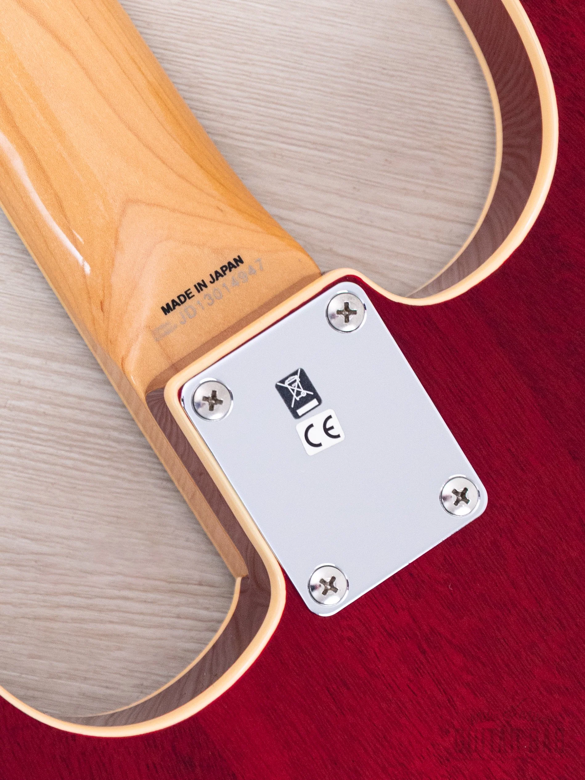 2013 Fender Stratocaster ST/HO/2H Mahogany Semi-Hollow Cherry HH Humbucker-Equipped w/ Case, Japan MIJ - Image 15
