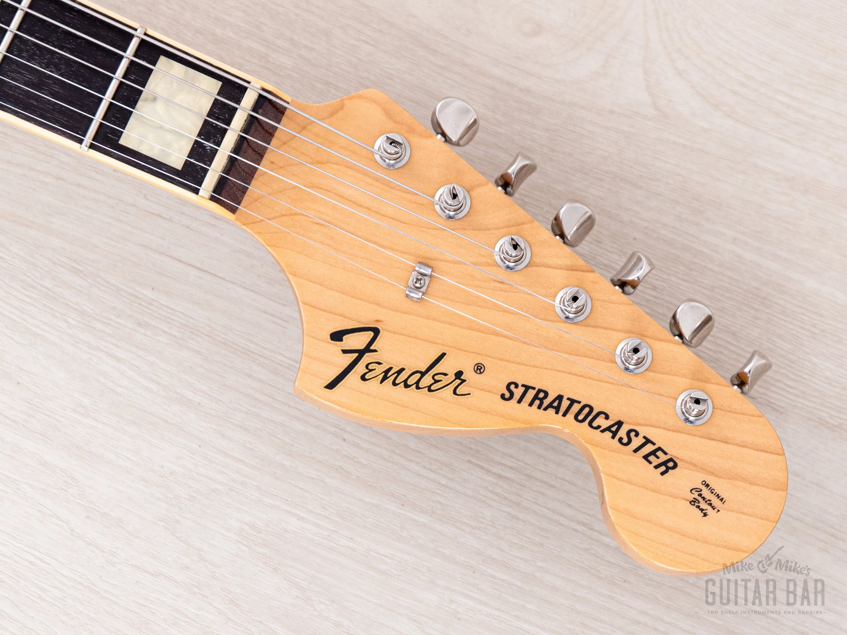 2013 Fender Stratocaster ST/HO/2H Mahogany Semi-Hollow Cherry HH Humbucker-Equipped w/ Case, Japan MIJ - Image 4